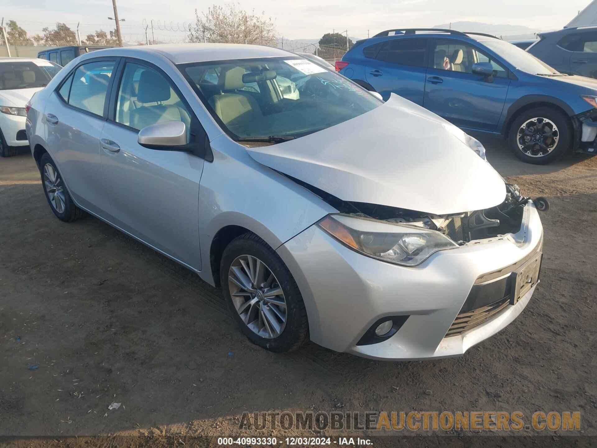 5YFBURHE1FP264330 TOYOTA COROLLA 2015