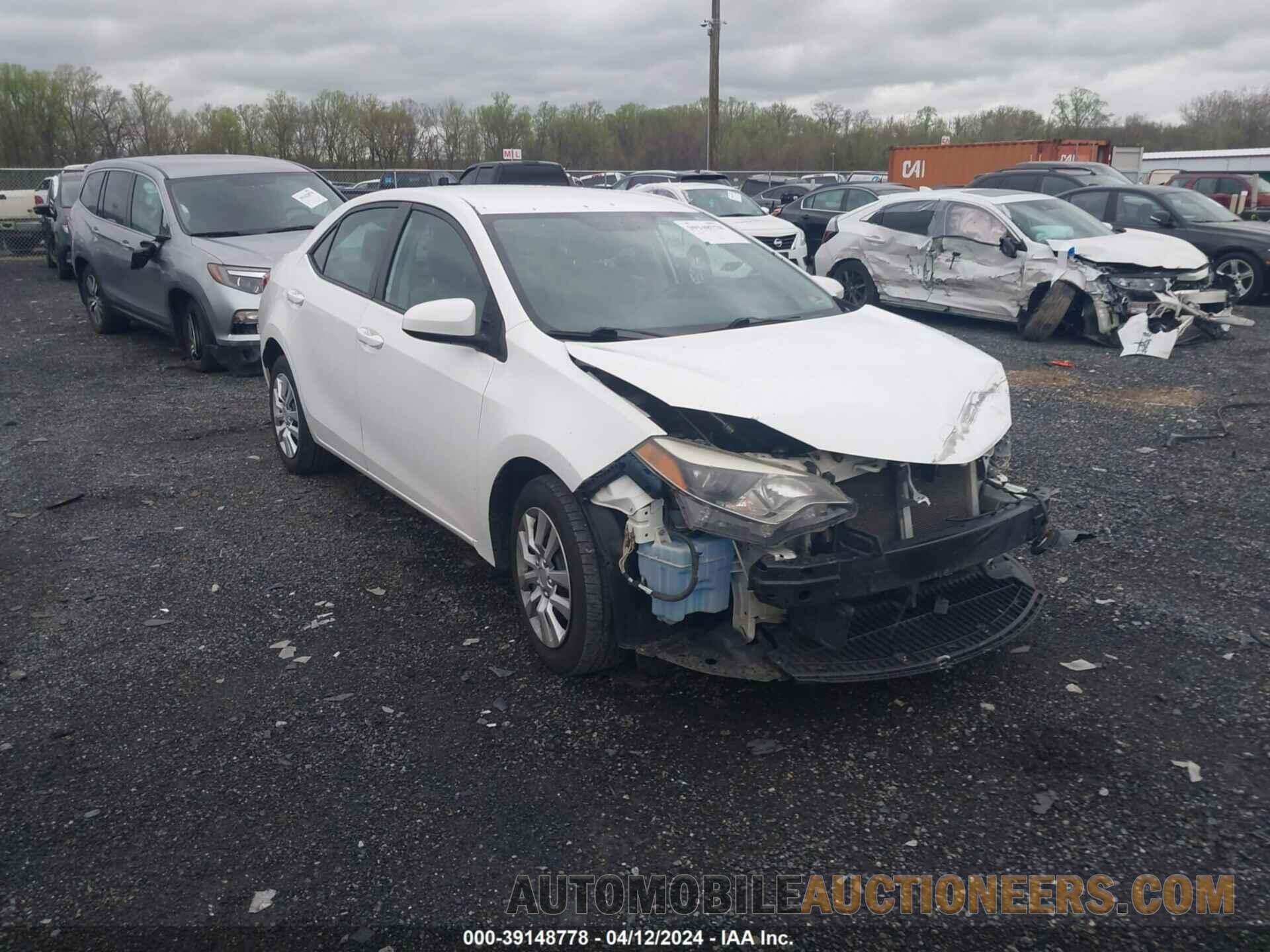 5YFBURHE1FP267468 TOYOTA COROLLA 2015