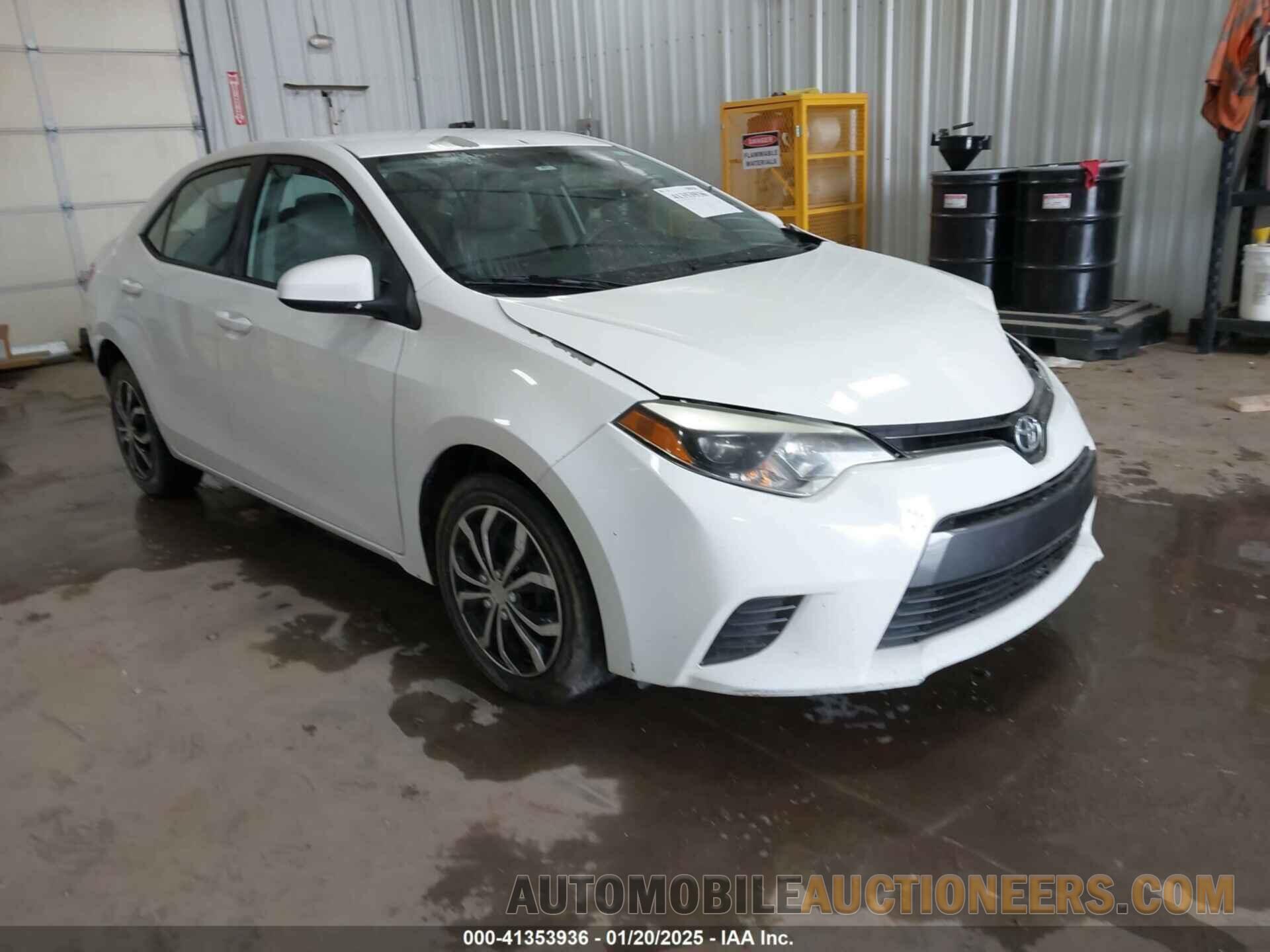 5YFBURHE1FP269205 TOYOTA COROLLA 2015