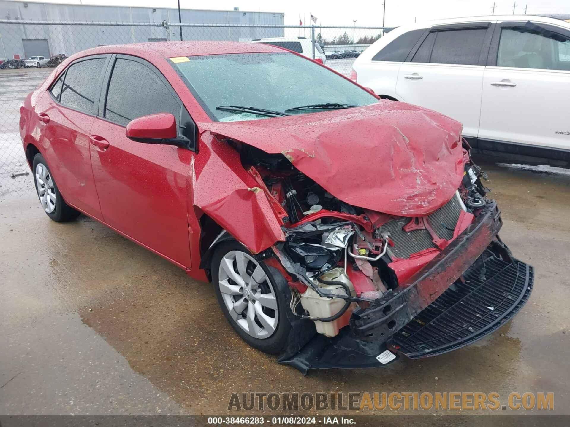 5YFBURHE1FP269267 TOYOTA COROLLA 2015