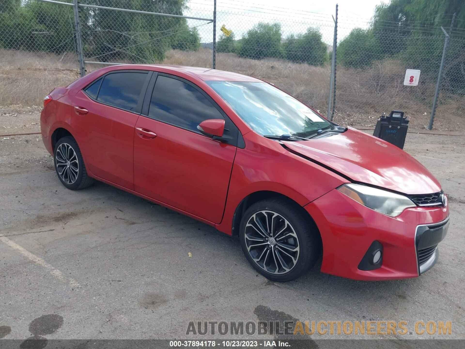 5YFBURHE1FP272122 TOYOTA COROLLA 2015