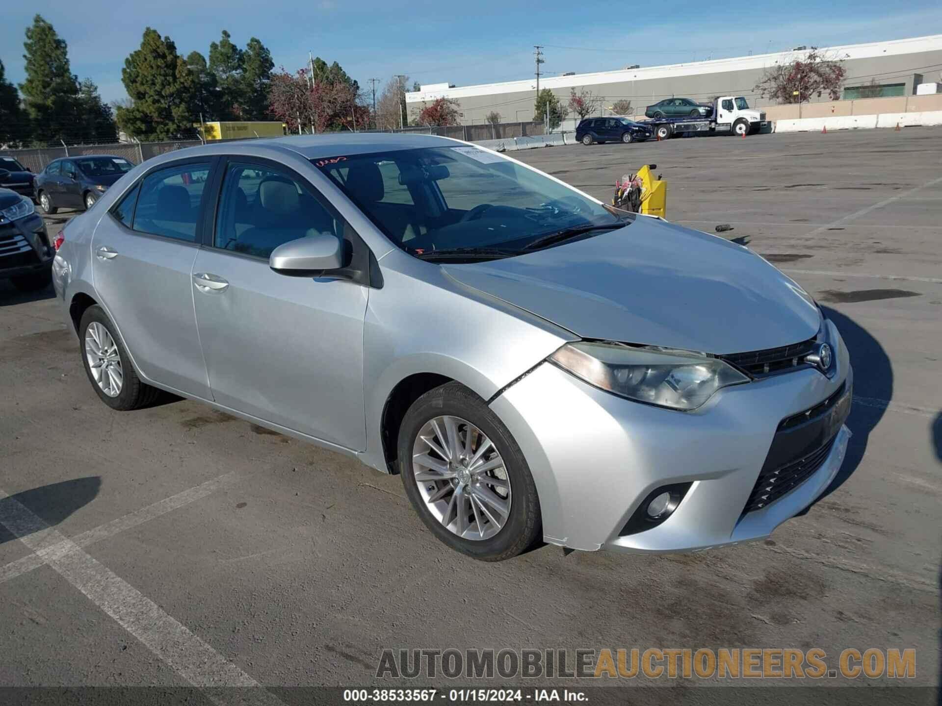 5YFBURHE1FP273027 TOYOTA COROLLA 2015