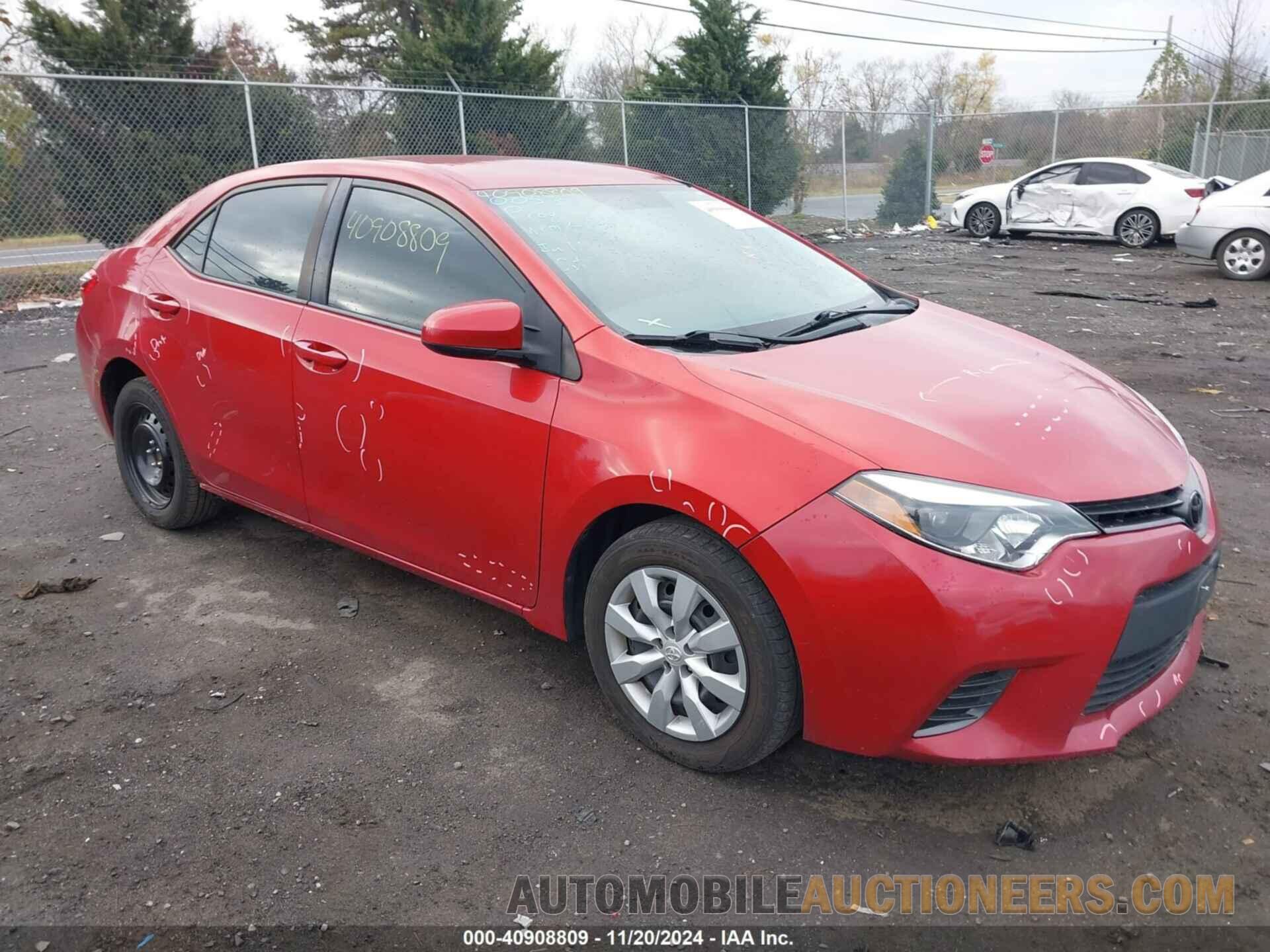 5YFBURHE1FP282293 TOYOTA COROLLA 2015