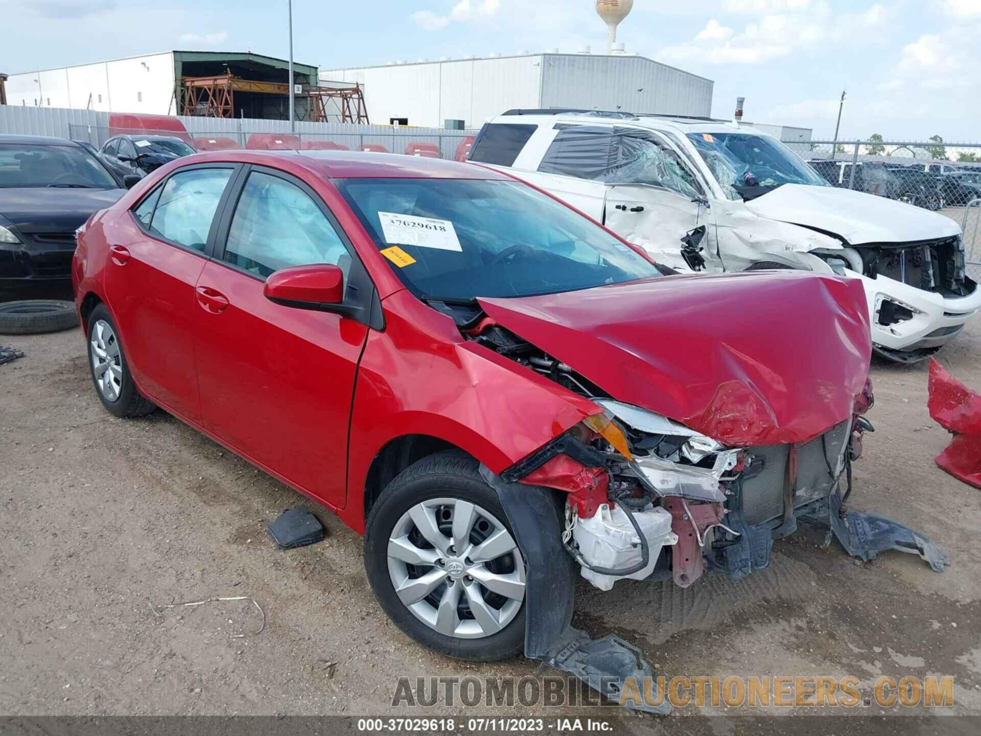 5YFBURHE1FP286084 TOYOTA COROLLA 2015