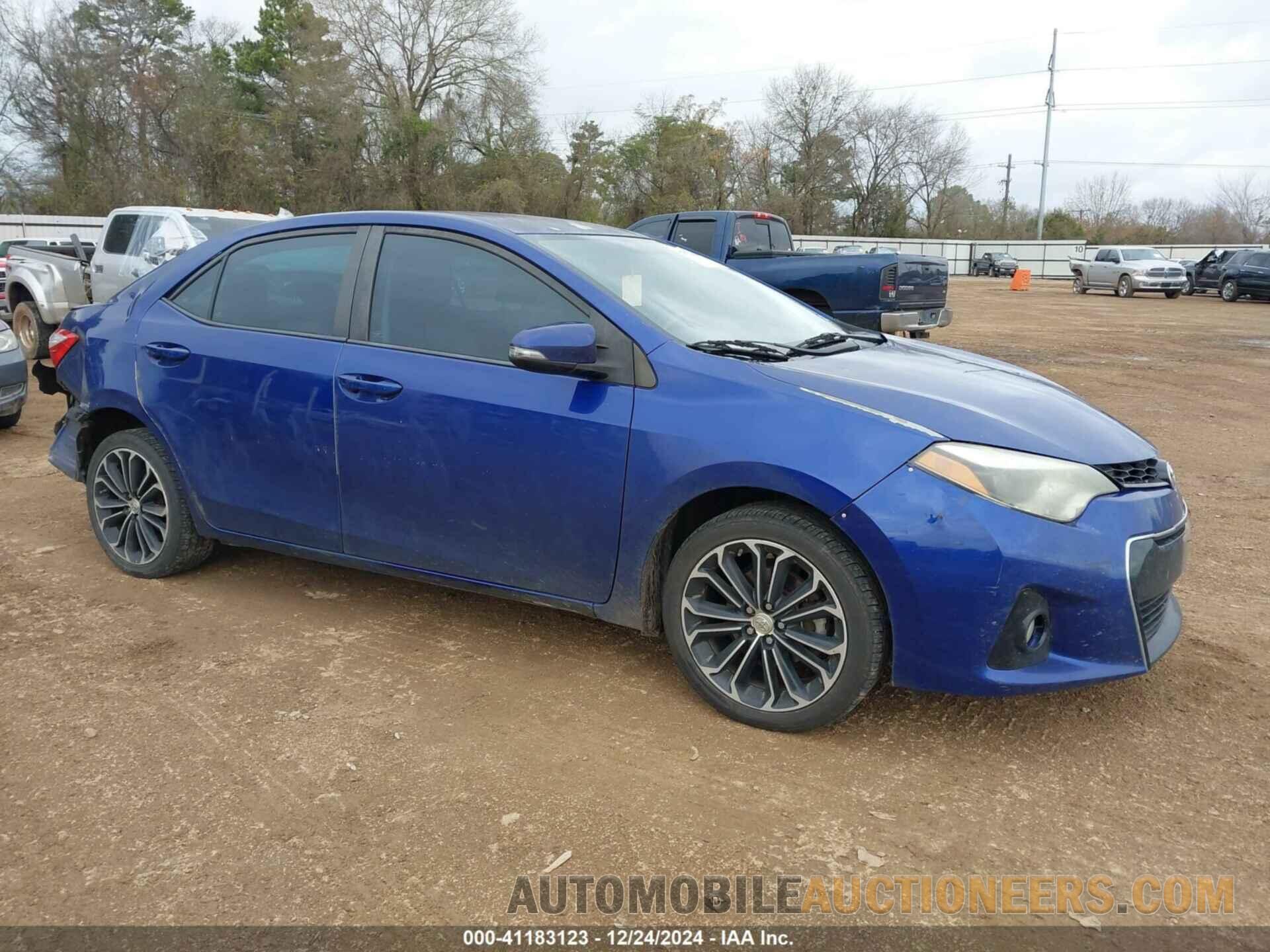 5YFBURHE1FP292824 TOYOTA COROLLA 2015