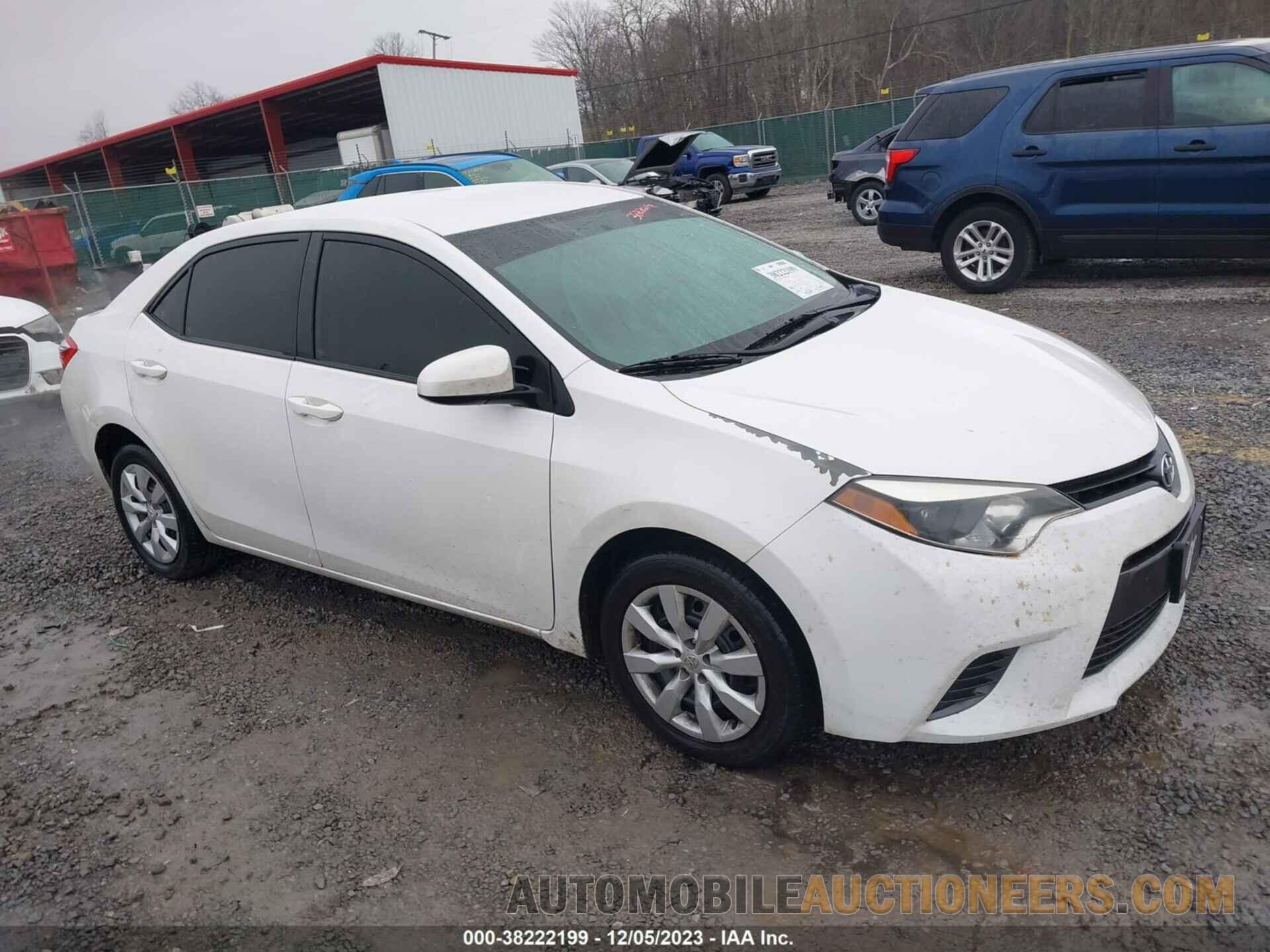 5YFBURHE1FP295402 TOYOTA COROLLA 2015