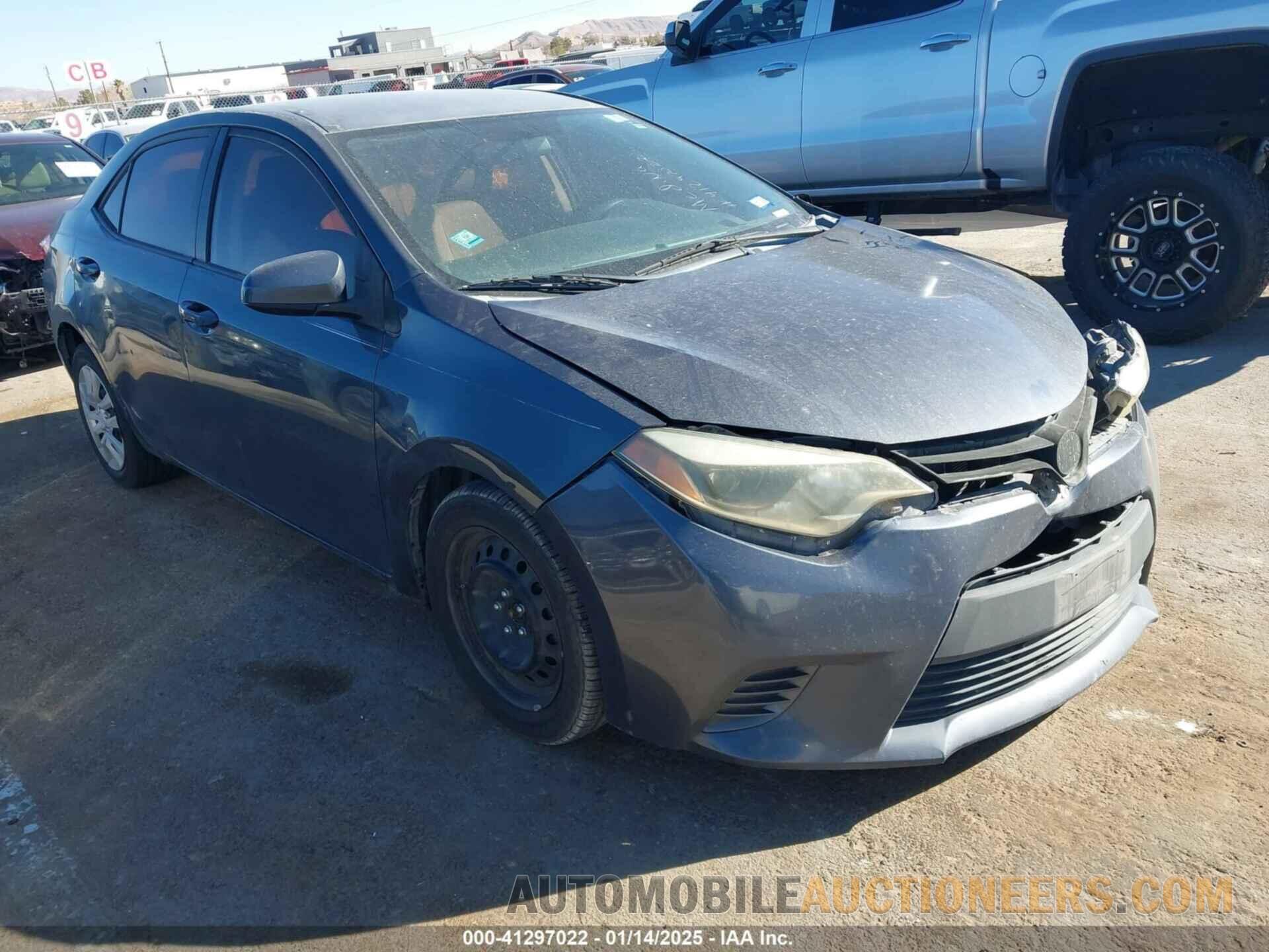 5YFBURHE1FP295741 TOYOTA COROLLA 2015