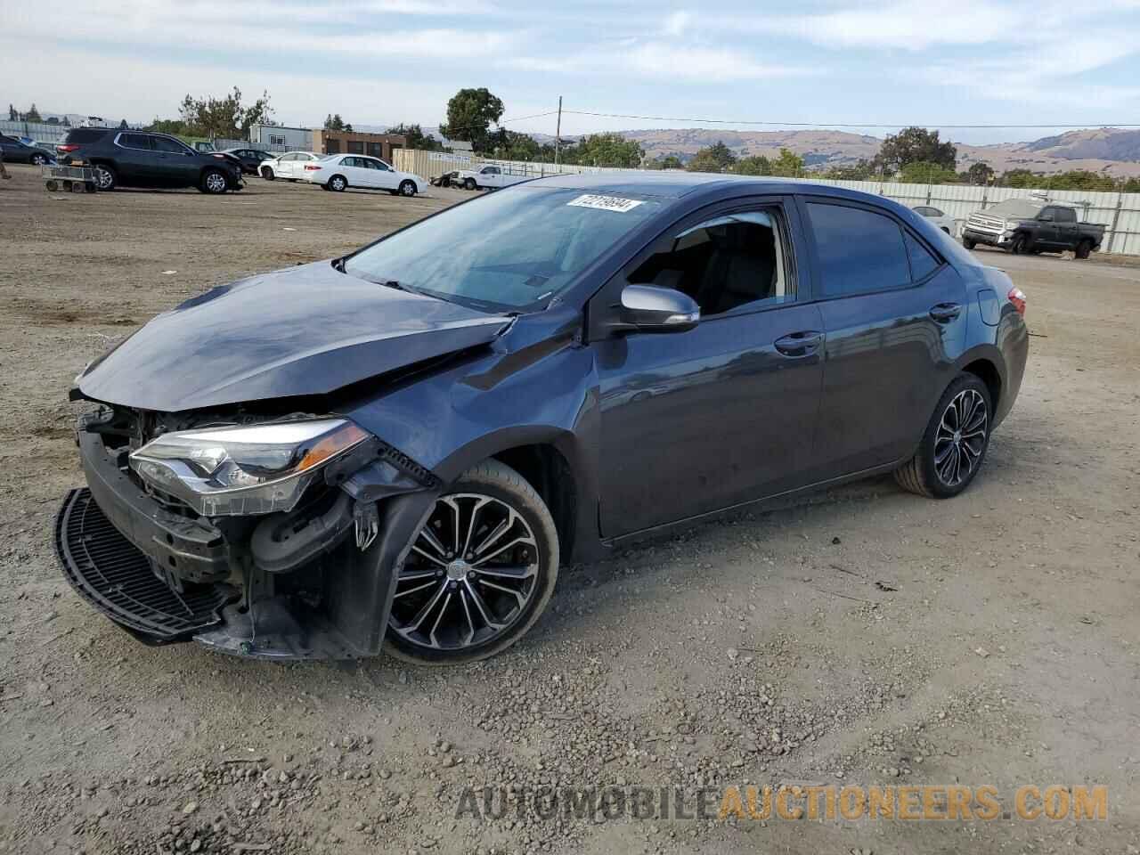 5YFBURHE1FP296243 TOYOTA COROLLA 2015