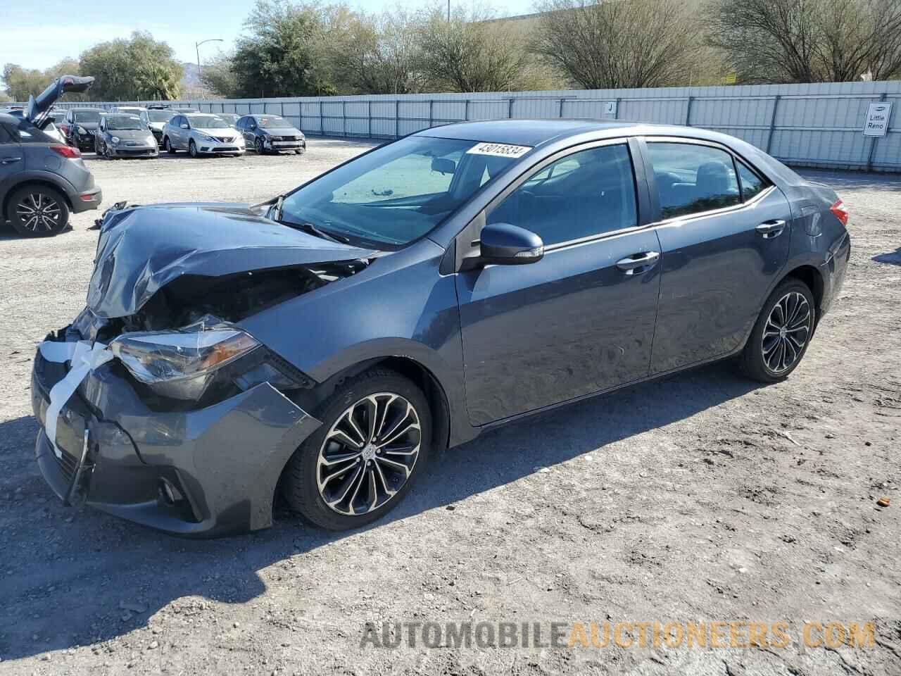 5YFBURHE1FP301165 TOYOTA COROLLA 2015