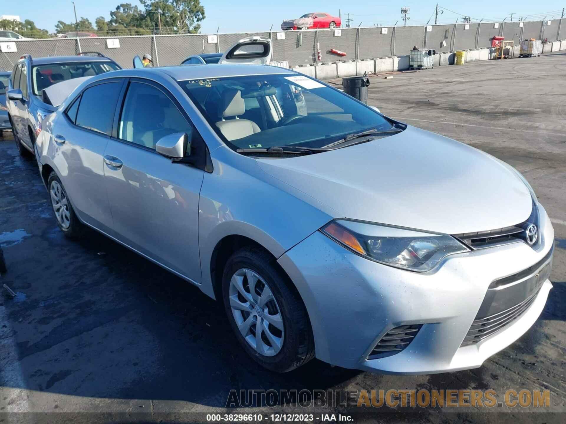 5YFBURHE1FP302526 TOYOTA COROLLA 2015