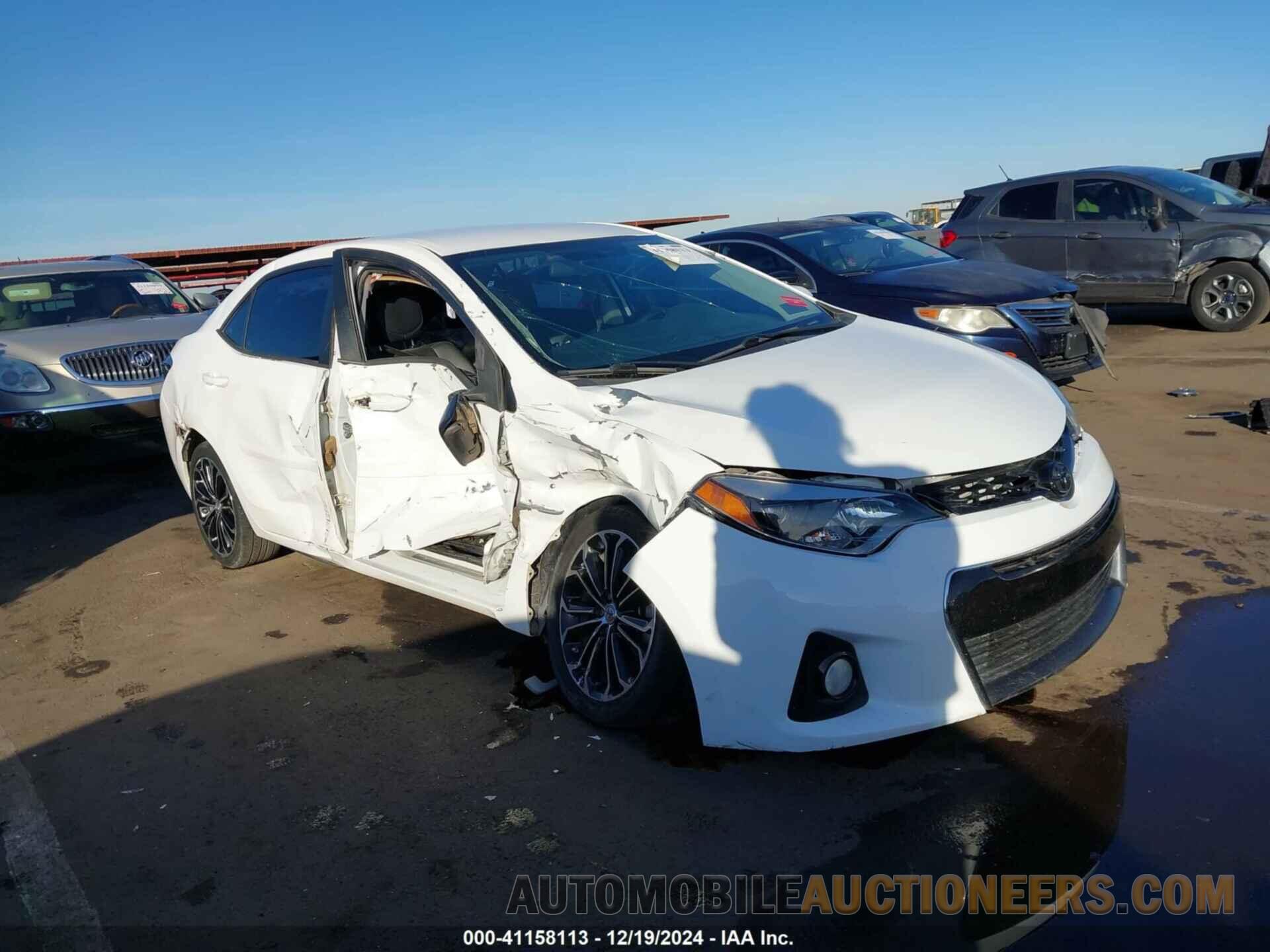 5YFBURHE1FP305992 TOYOTA COROLLA 2015