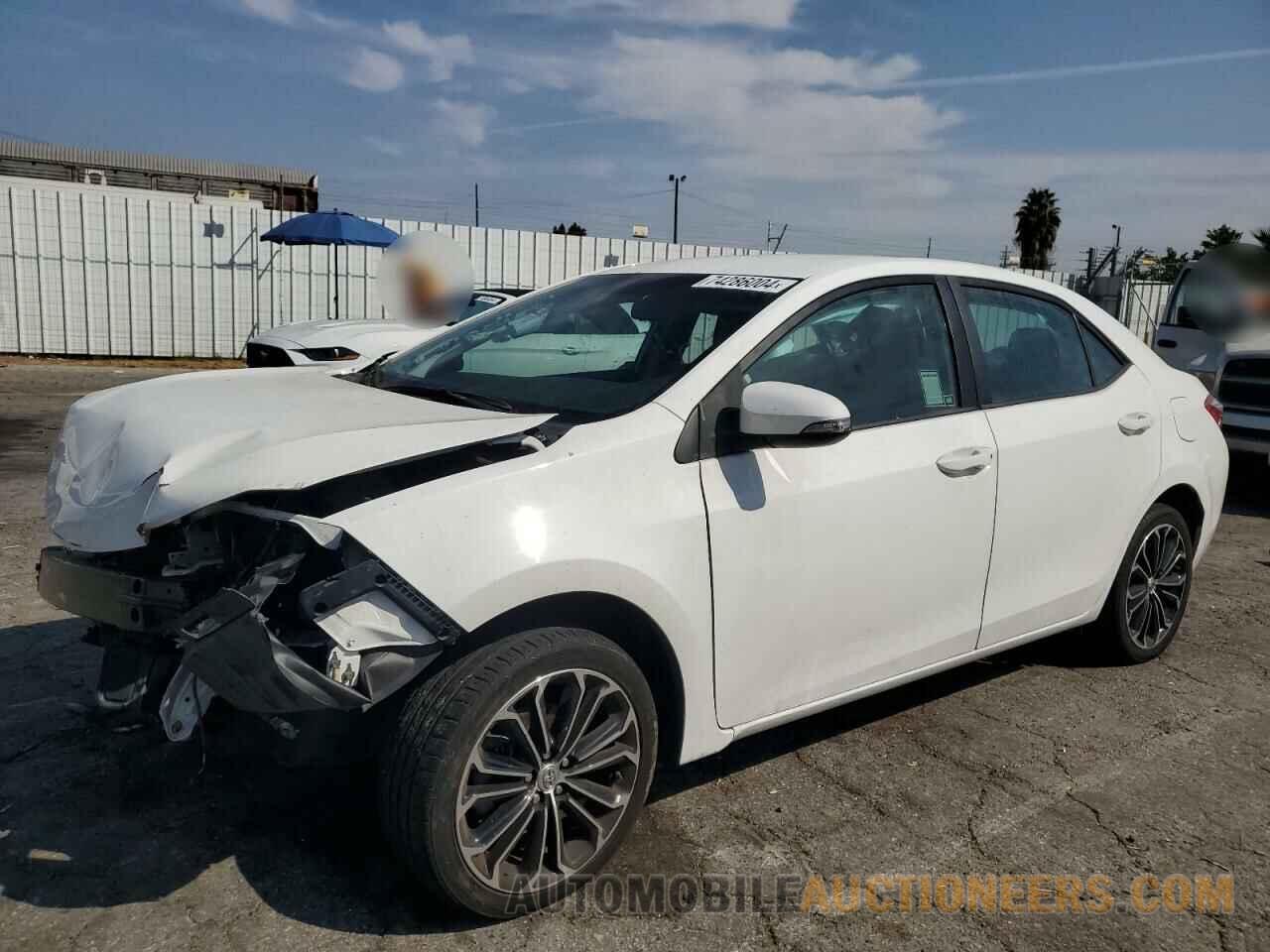 5YFBURHE1FP311825 TOYOTA COROLLA 2015