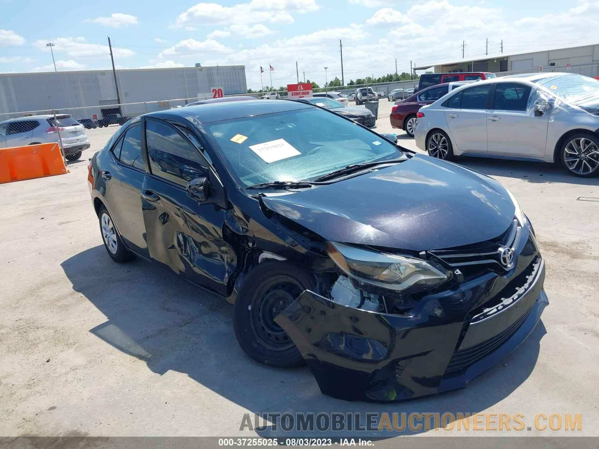 5YFBURHE1FP311923 TOYOTA COROLLA 2015