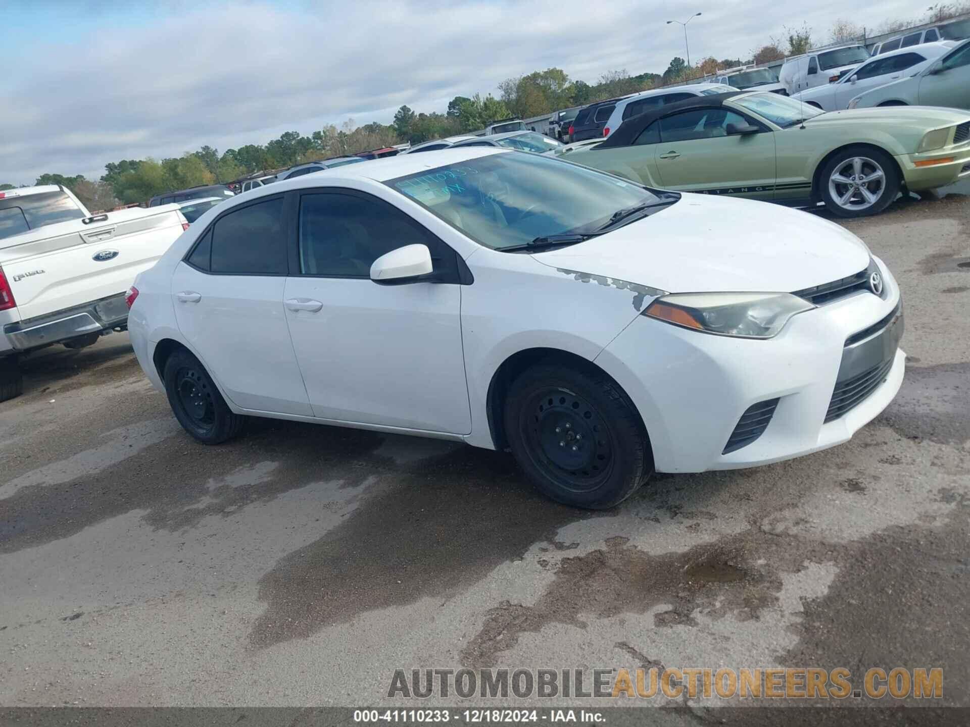 5YFBURHE1FP314630 TOYOTA COROLLA 2015