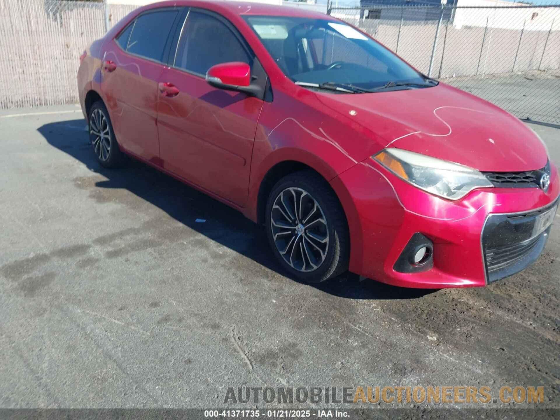 5YFBURHE1FP325885 TOYOTA COROLLA 2015