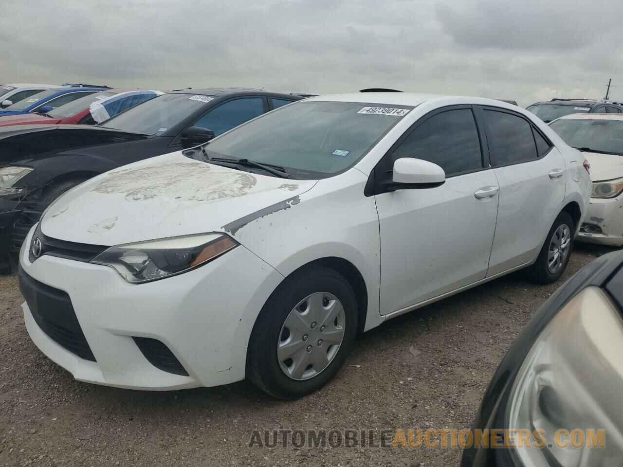 5YFBURHE1FP327846 TOYOTA COROLLA 2015