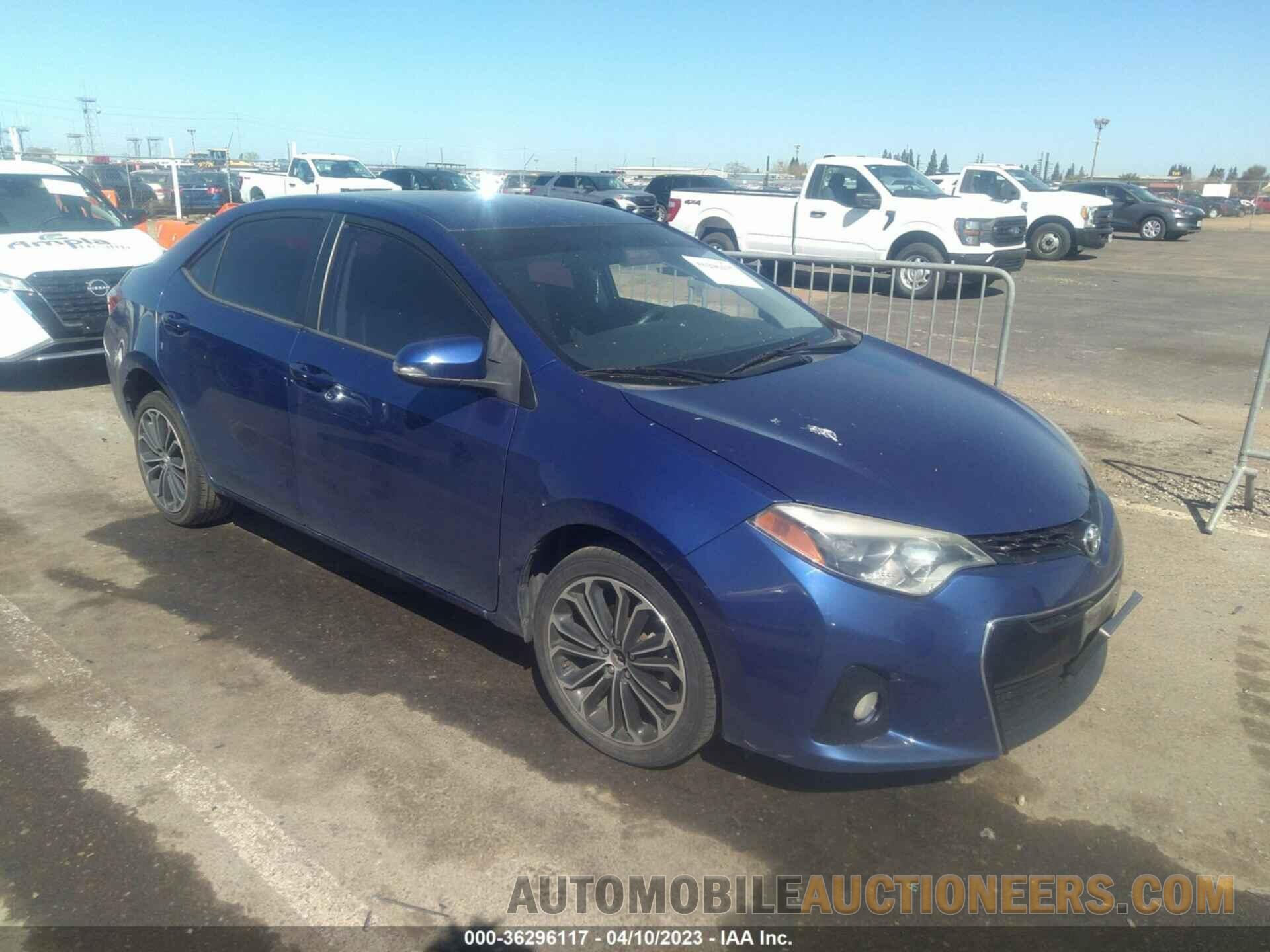 5YFBURHE1FP333243 TOYOTA COROLLA 2015