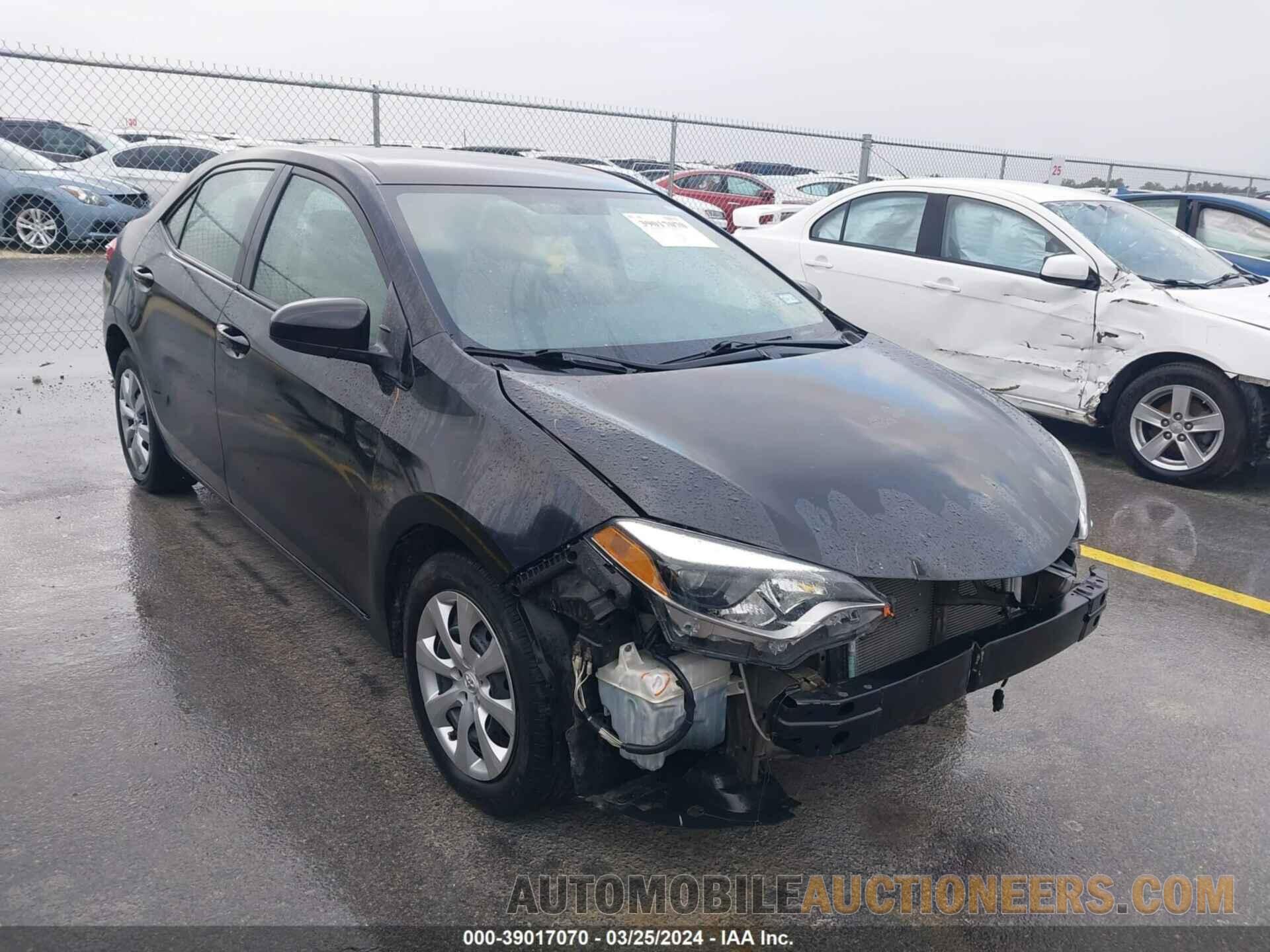 5YFBURHE1FP334828 TOYOTA COROLLA 2015