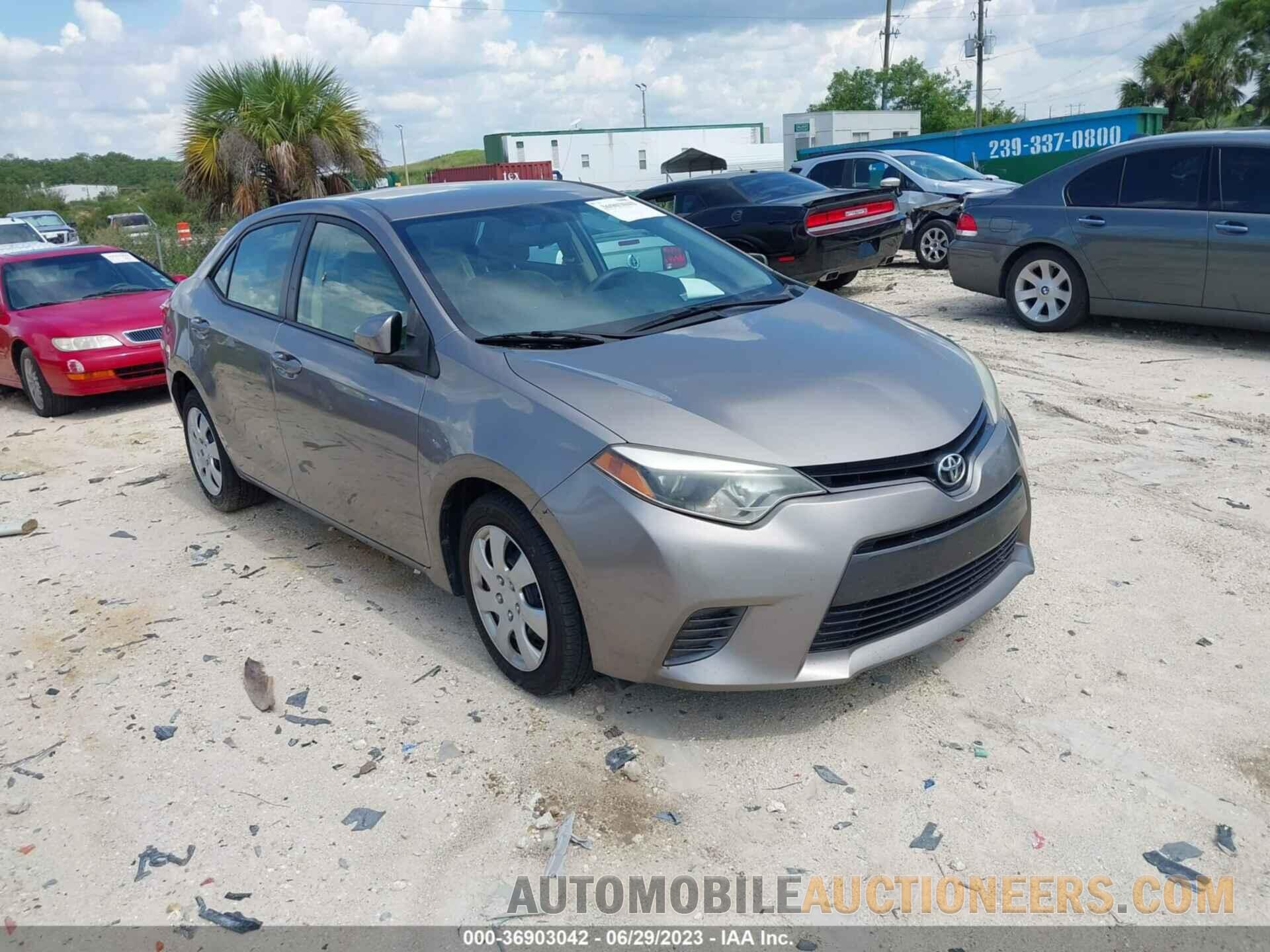 5YFBURHE1FP341598 TOYOTA COROLLA 2015