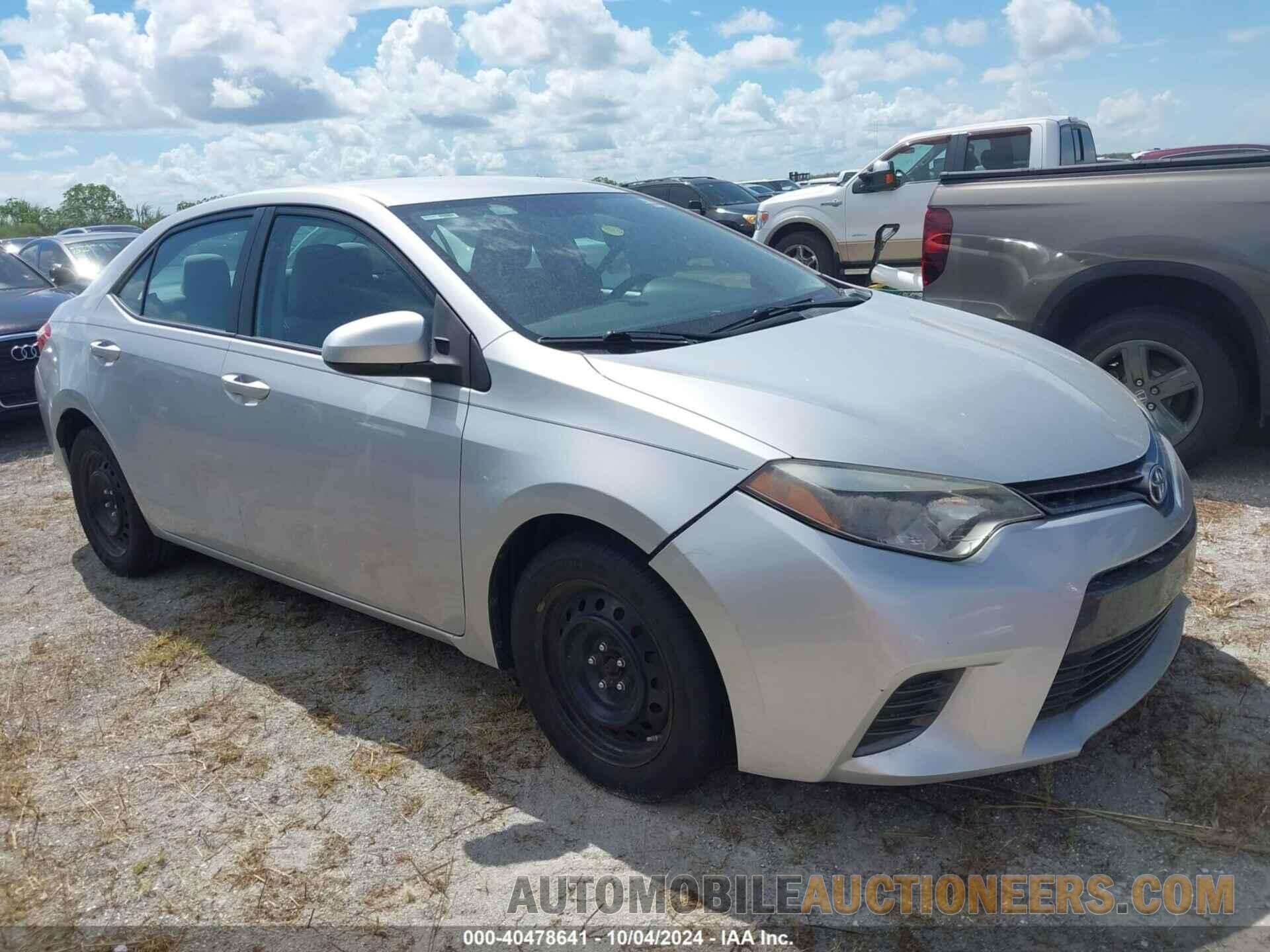 5YFBURHE1FP343660 TOYOTA COROLLA 2015