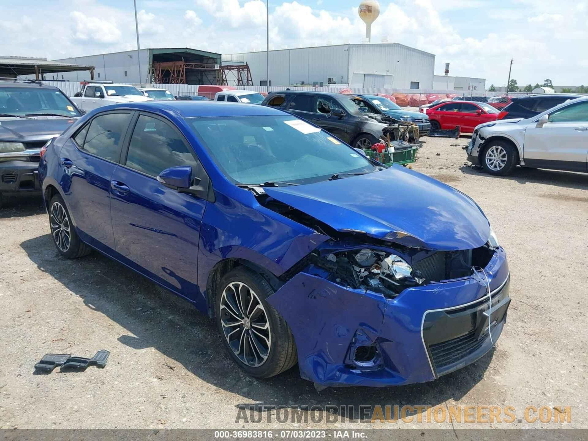 5YFBURHE1FP344940 TOYOTA COROLLA 2015