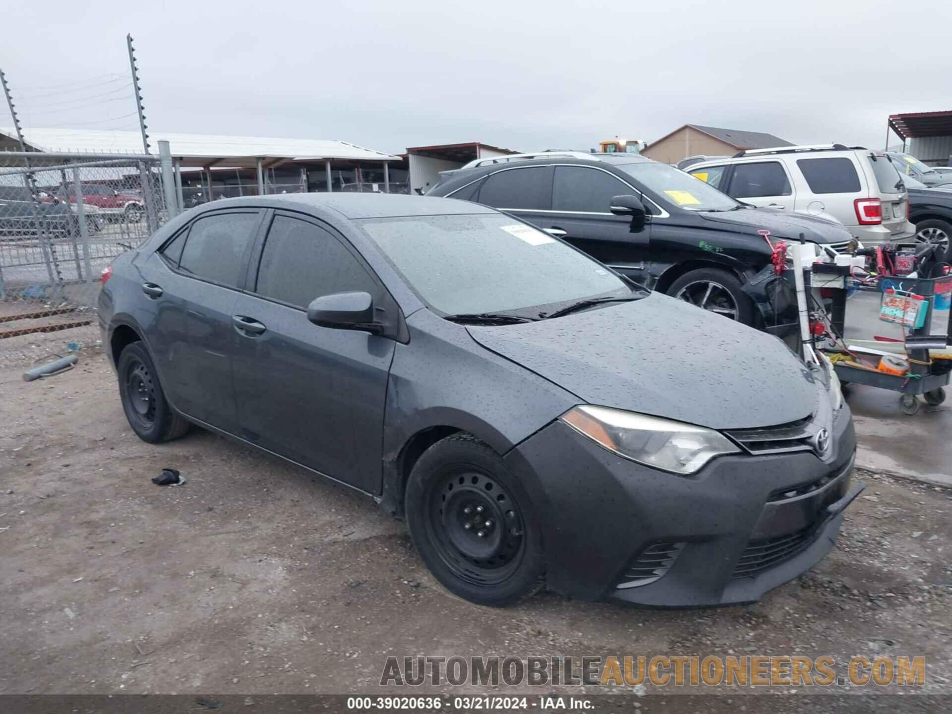 5YFBURHE1FP345179 TOYOTA COROLLA 2015