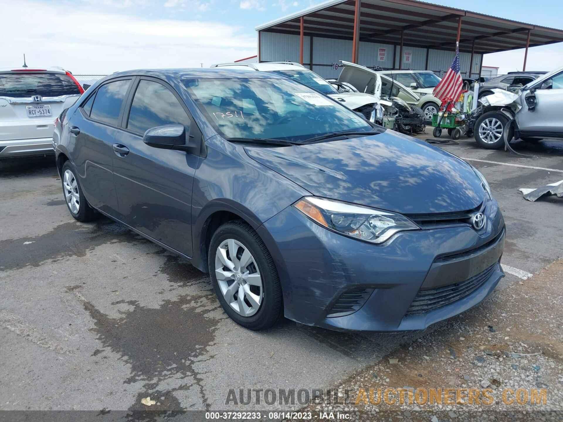 5YFBURHE1FP346381 TOYOTA COROLLA 2015