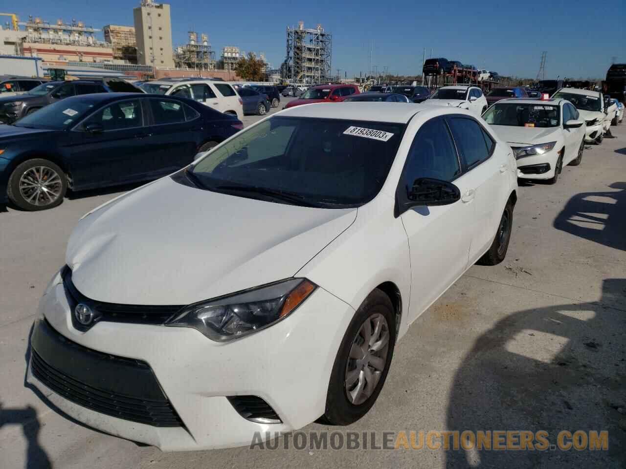 5YFBURHE1FP346428 TOYOTA COROLLA 2015