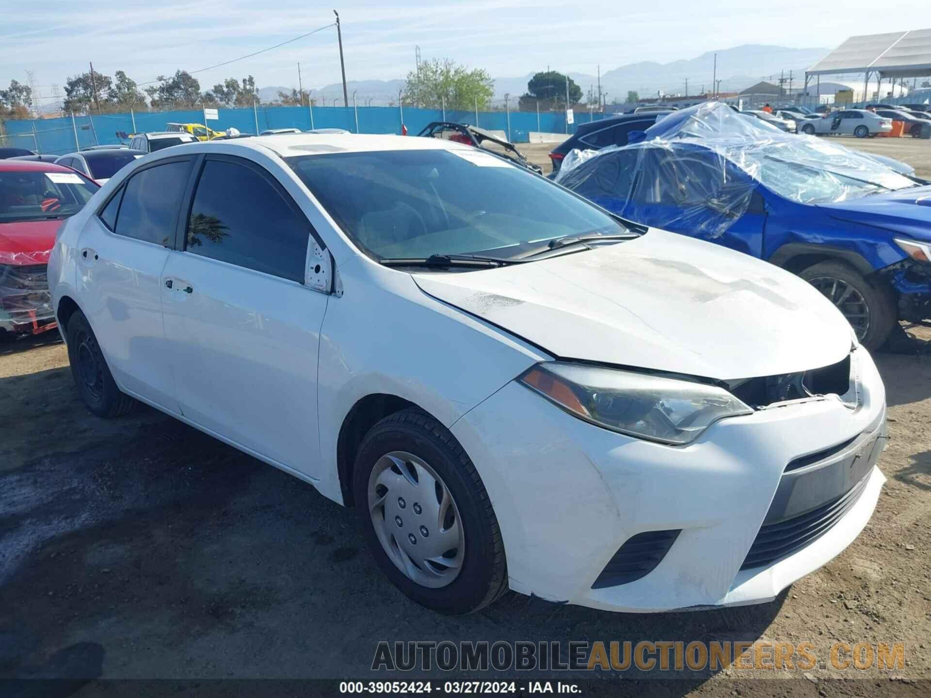 5YFBURHE1FP347076 TOYOTA COROLLA 2015