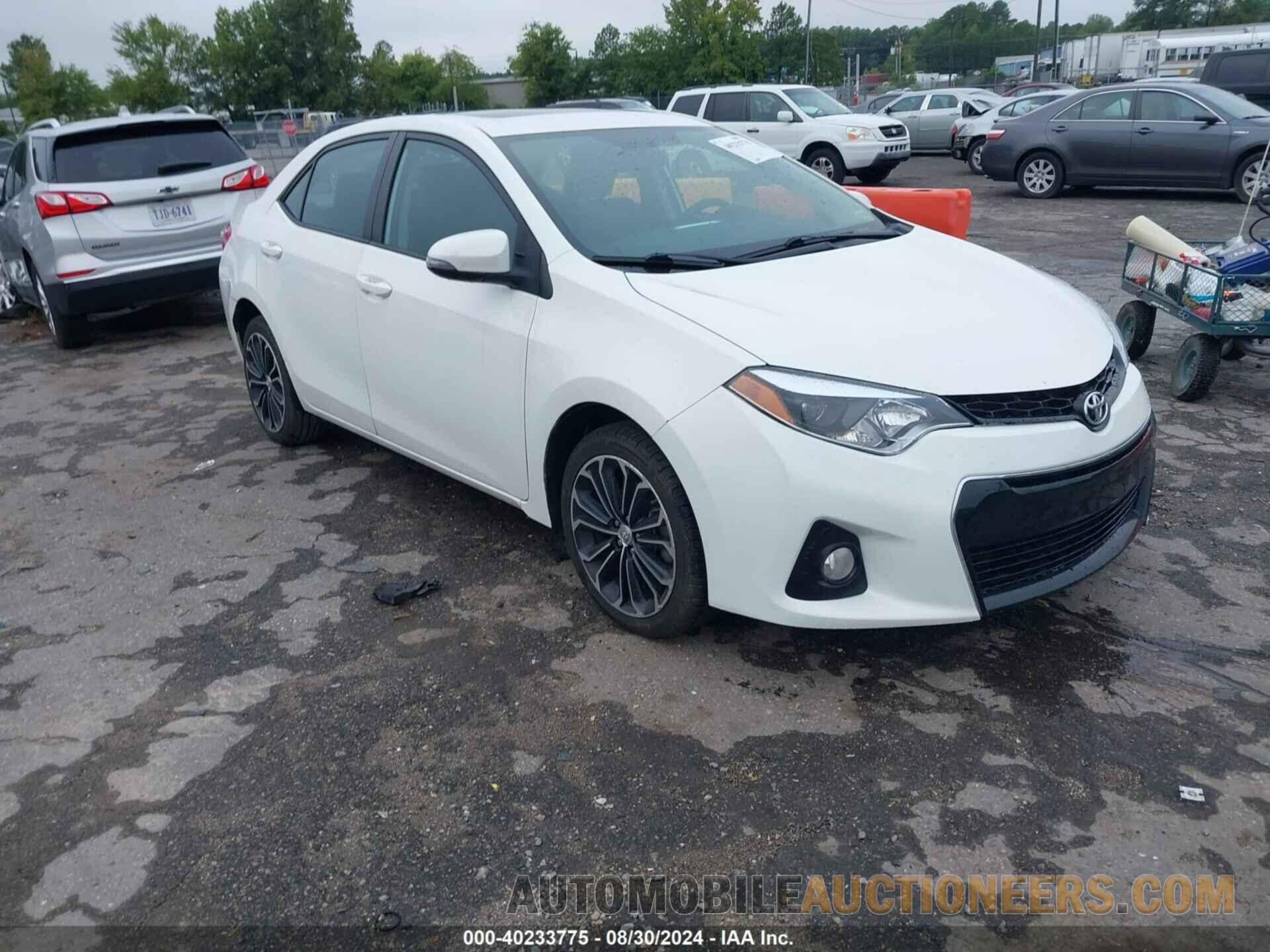 5YFBURHE1FP348888 TOYOTA COROLLA 2015