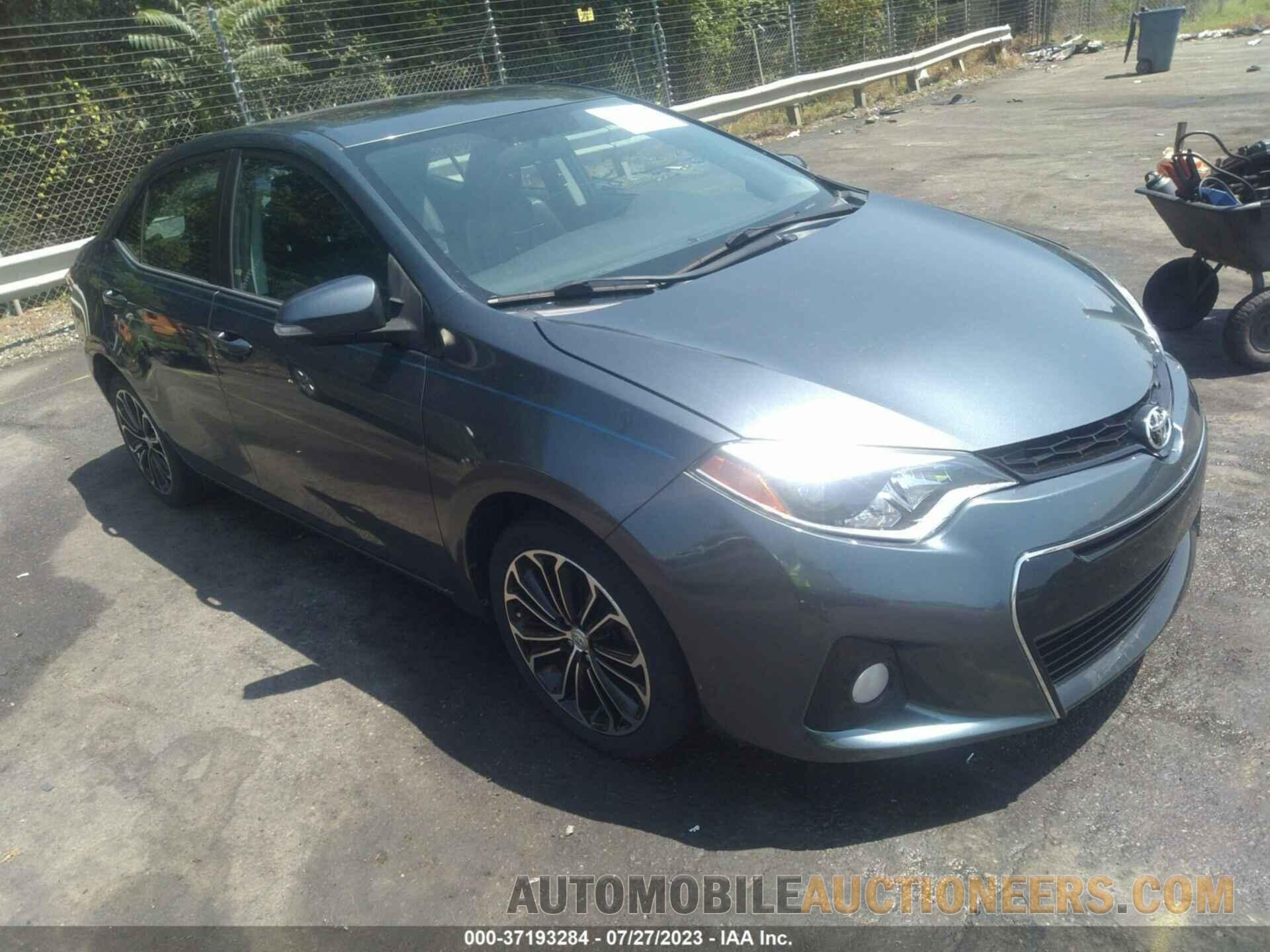 5YFBURHE1FP352178 TOYOTA COROLLA 2015