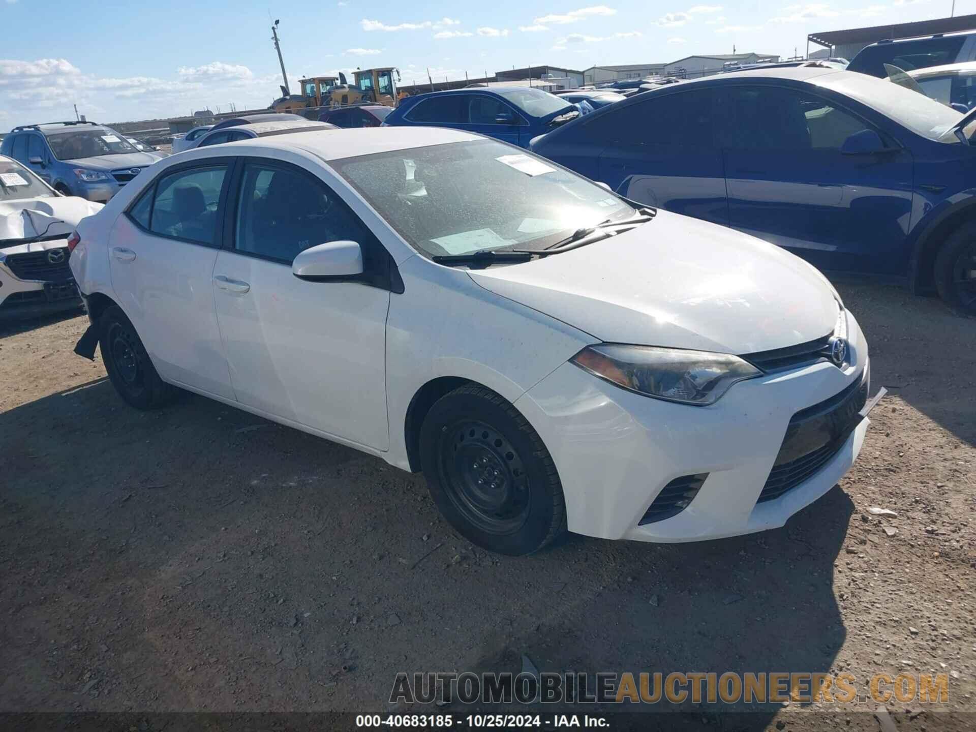 5YFBURHE1FP356862 TOYOTA COROLLA 2015