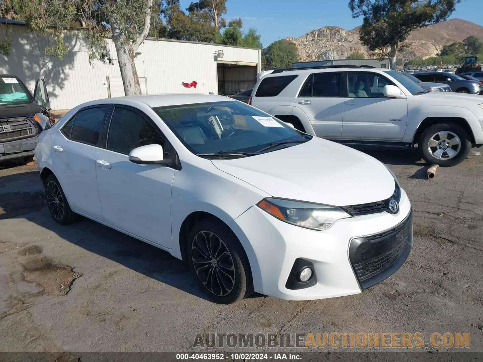 5YFBURHE1FP359230 TOYOTA COROLLA 2015