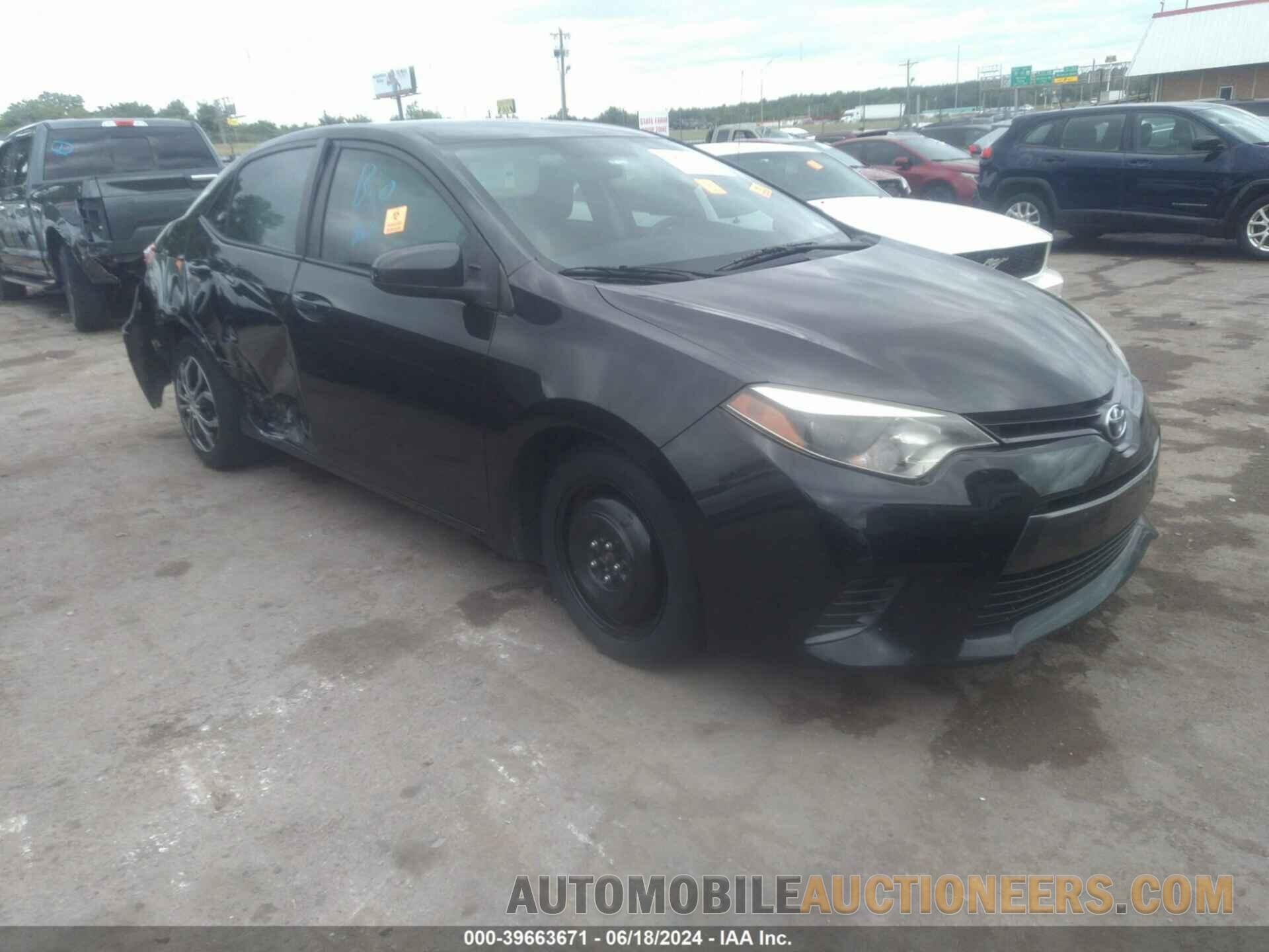 5YFBURHE1FP360605 TOYOTA COROLLA 2015