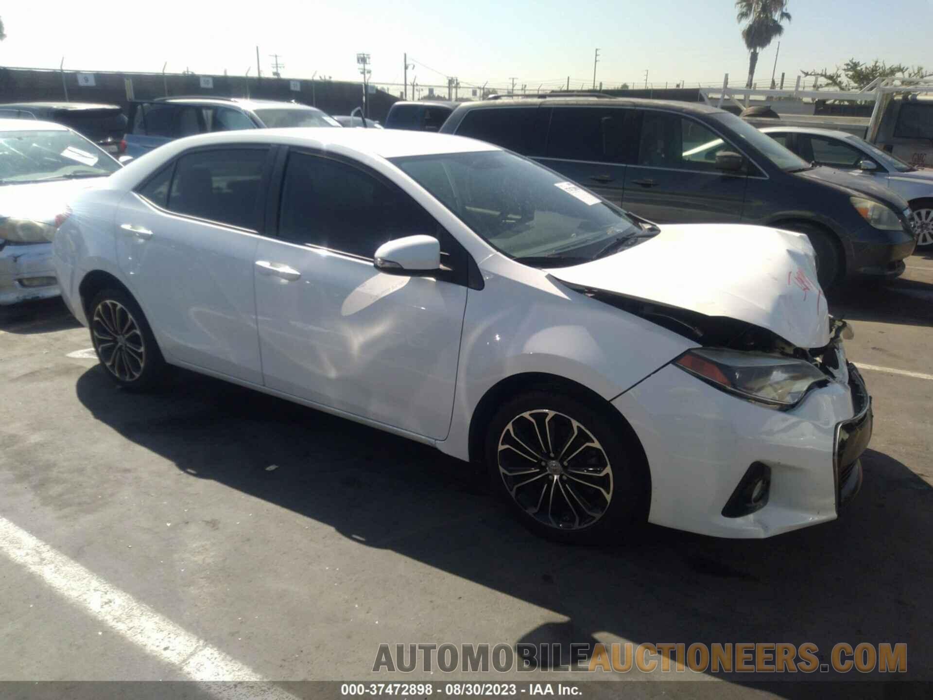 5YFBURHE1FP362886 TOYOTA COROLLA 2015