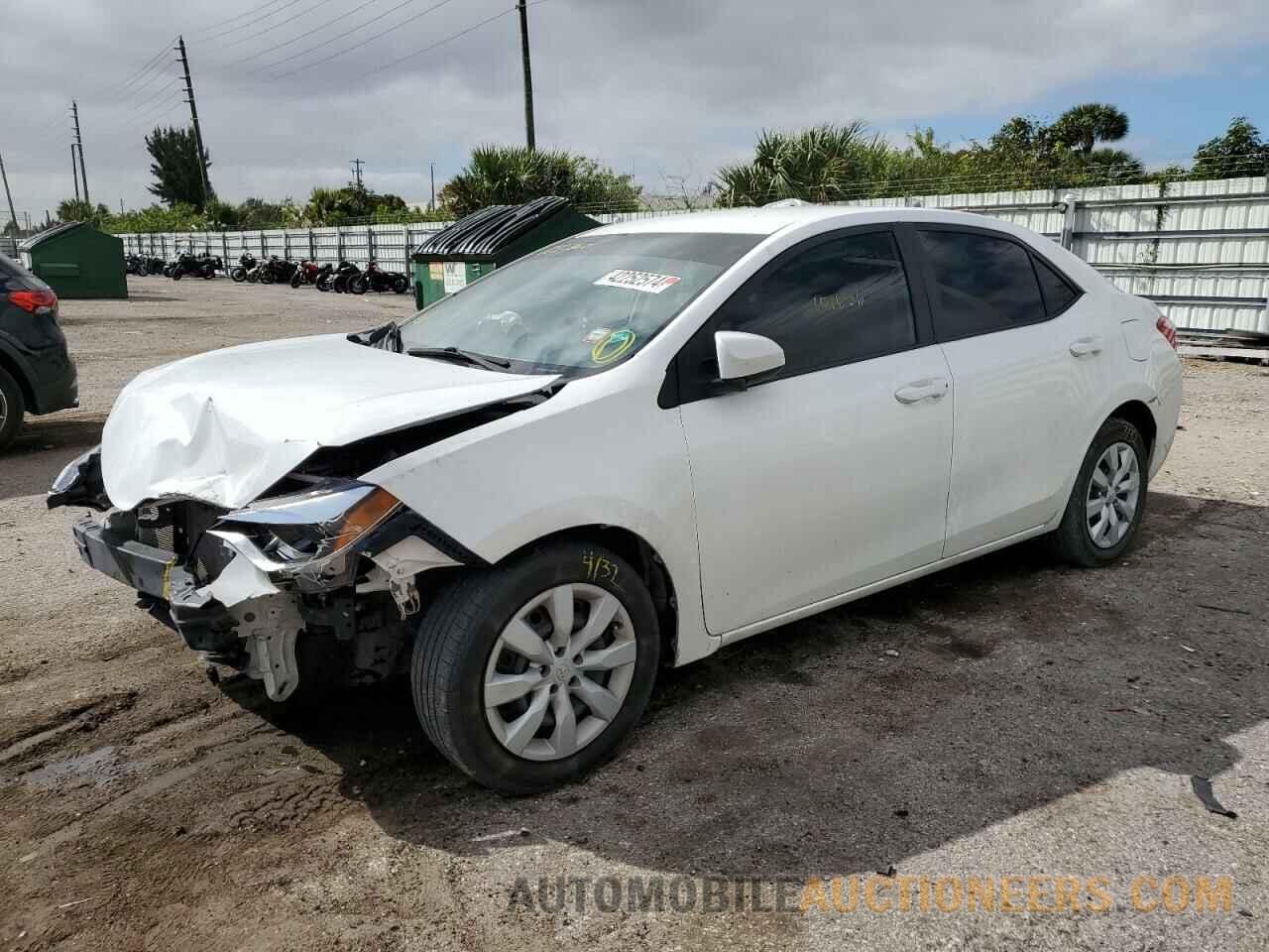 5YFBURHE1GP368074 TOYOTA COROLLA 2016