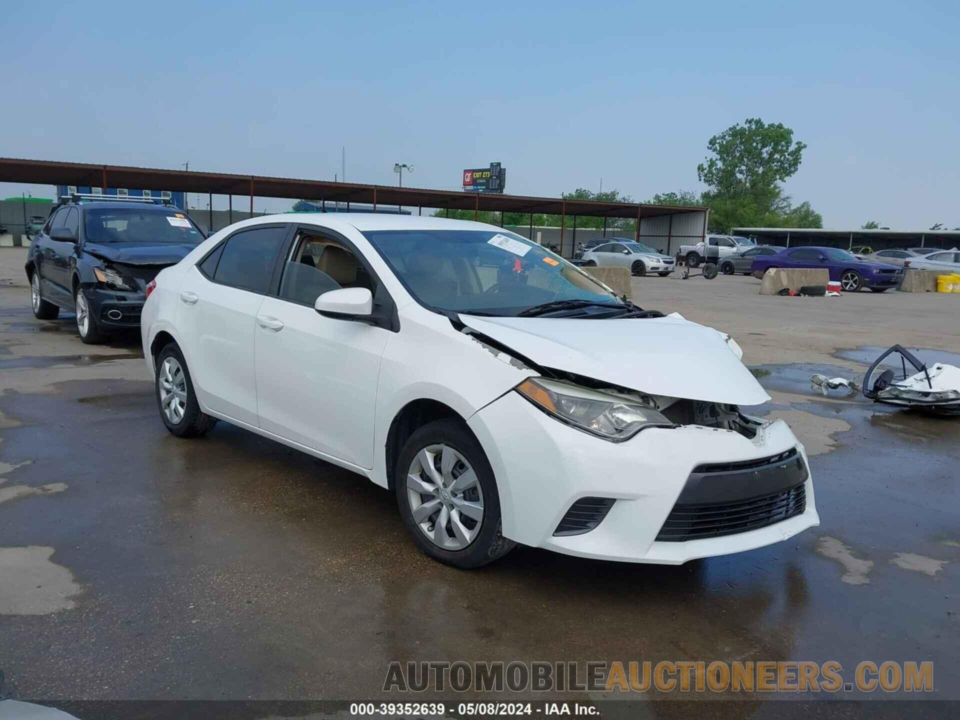 5YFBURHE1GP370763 TOYOTA COROLLA 2016