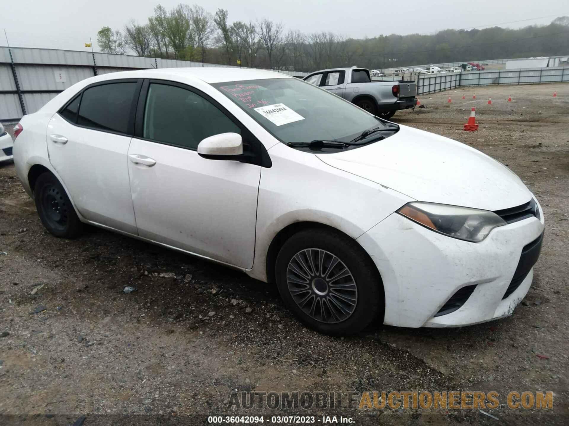 5YFBURHE1GP374828 TOYOTA COROLLA 2016