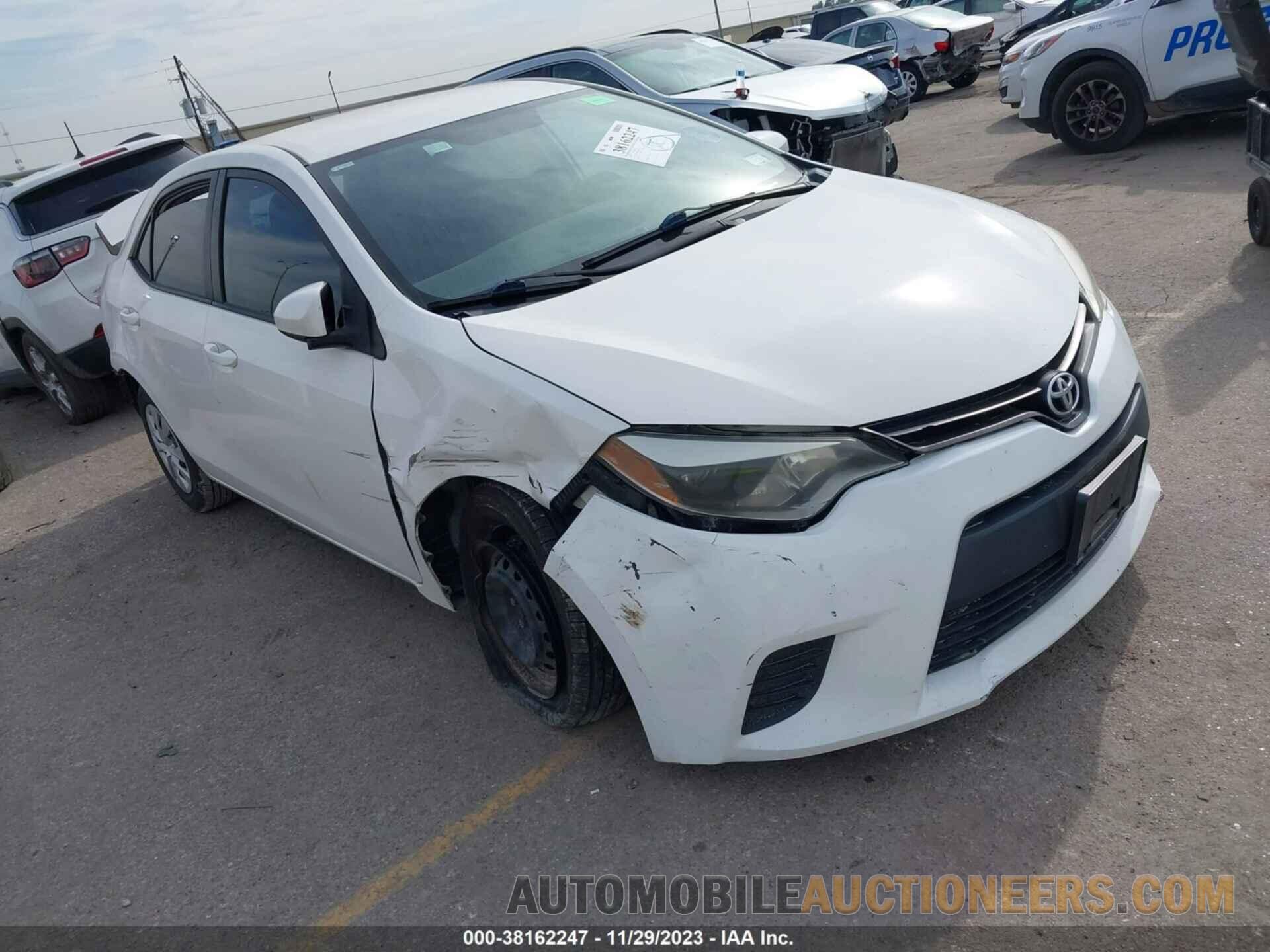 5YFBURHE1GP377163 TOYOTA COROLLA 2016