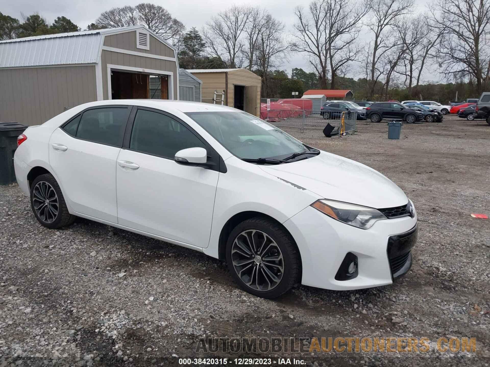 5YFBURHE1GP381181 TOYOTA COROLLA 2016