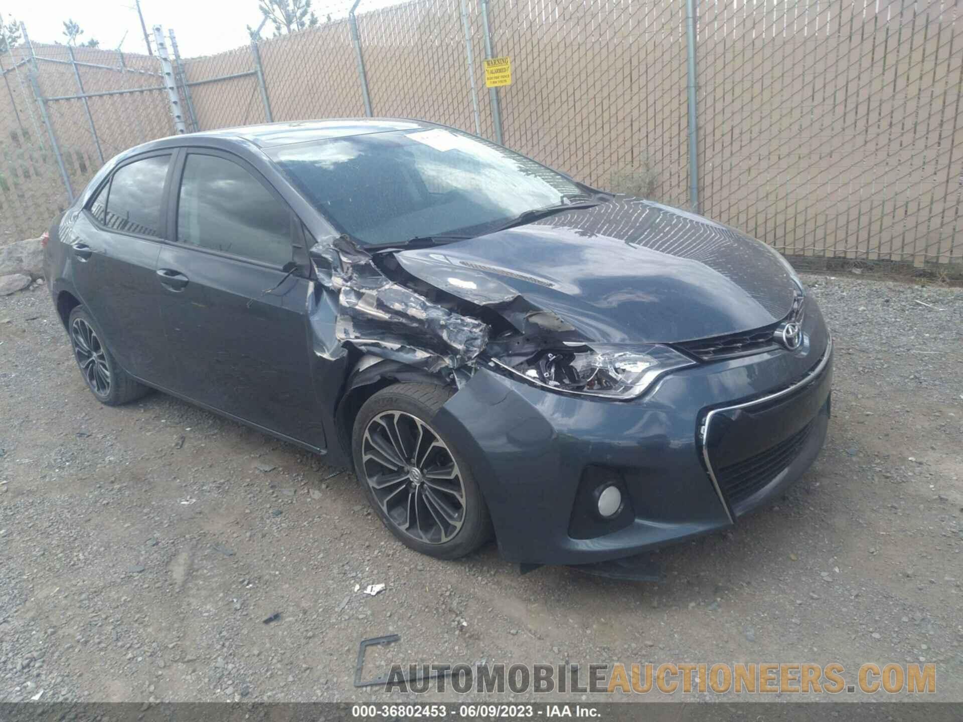 5YFBURHE1GP385070 TOYOTA COROLLA 2016