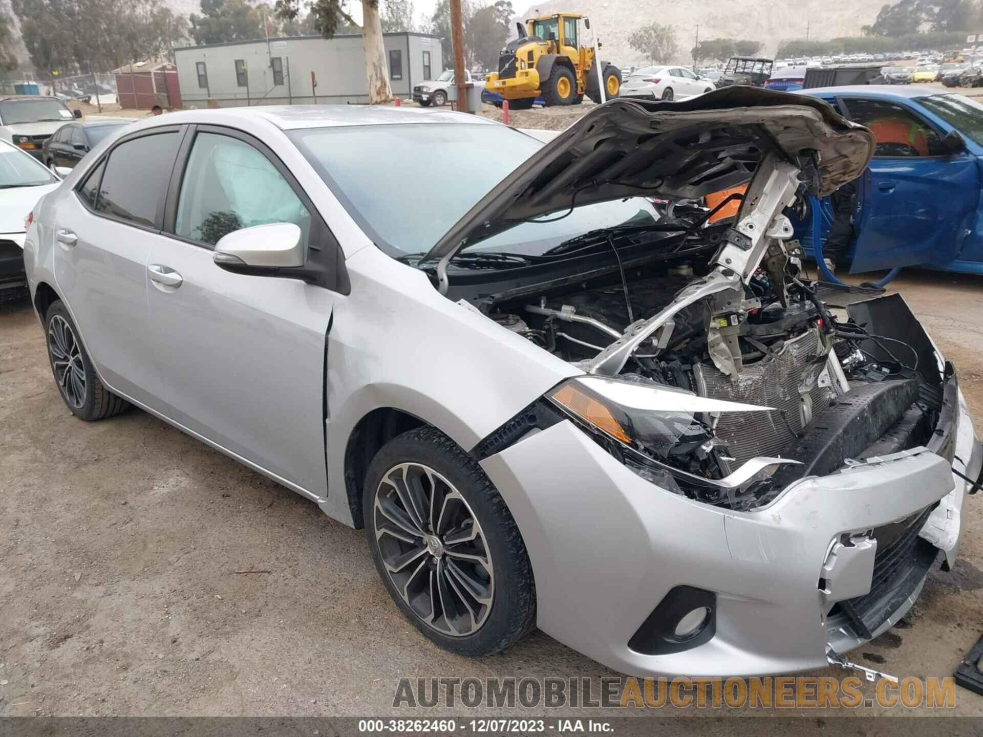 5YFBURHE1GP387224 TOYOTA COROLLA 2016