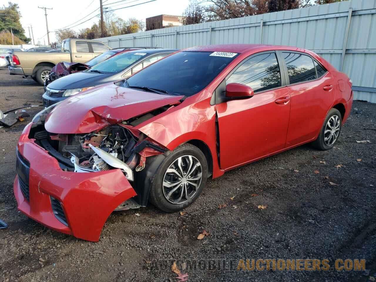 5YFBURHE1GP395095 TOYOTA COROLLA 2016