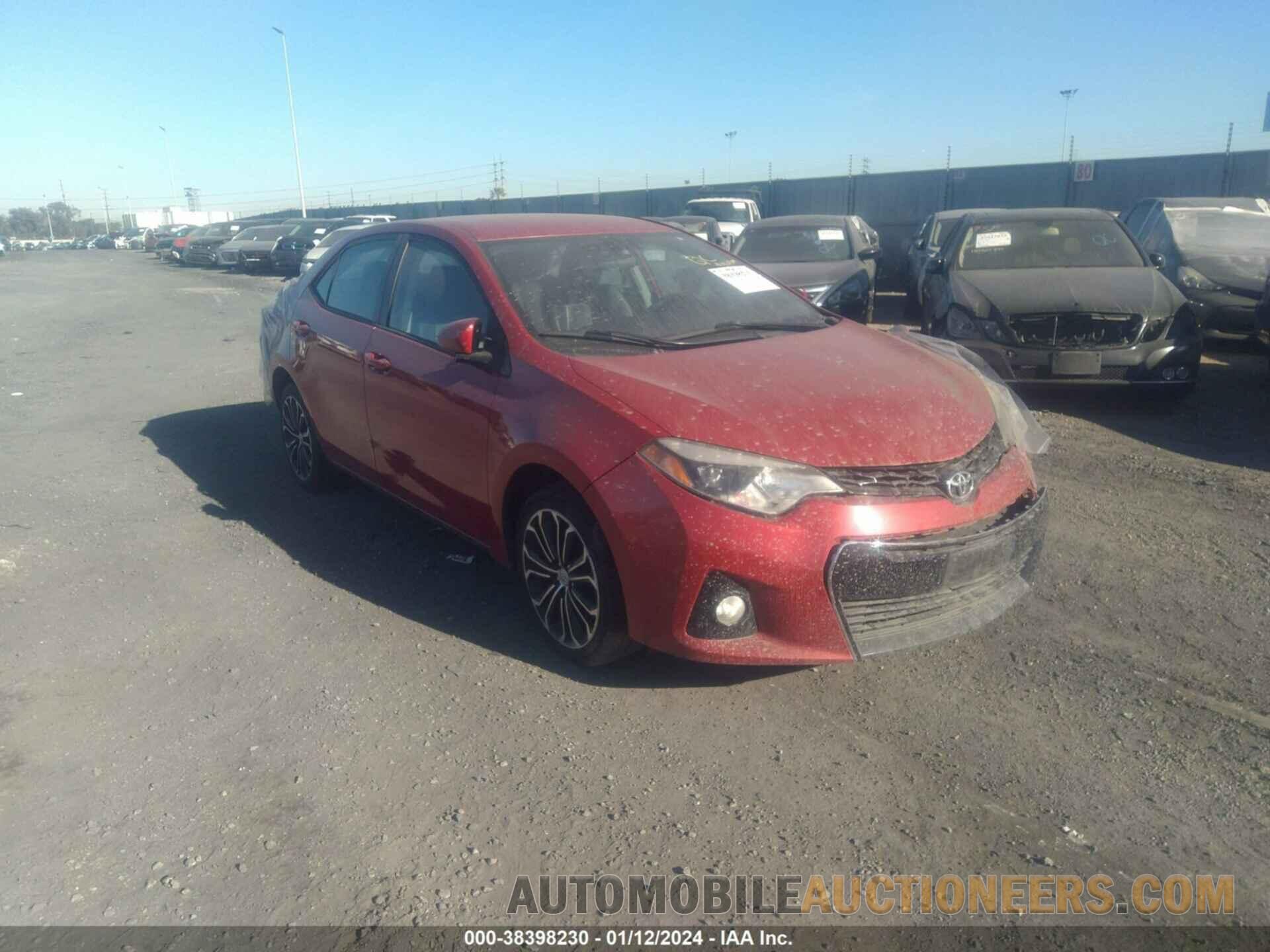 5YFBURHE1GP397221 TOYOTA COROLLA 2016