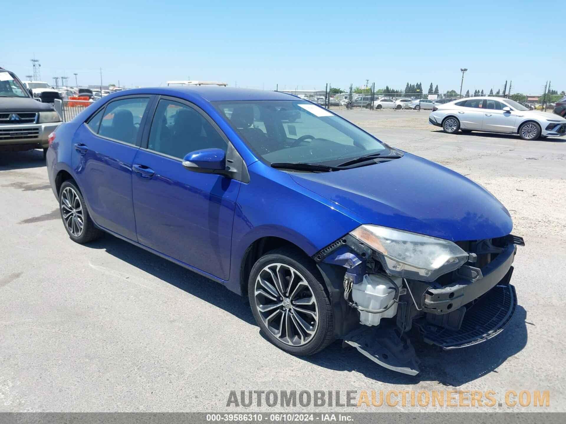 5YFBURHE1GP397235 TOYOTA COROLLA 2016