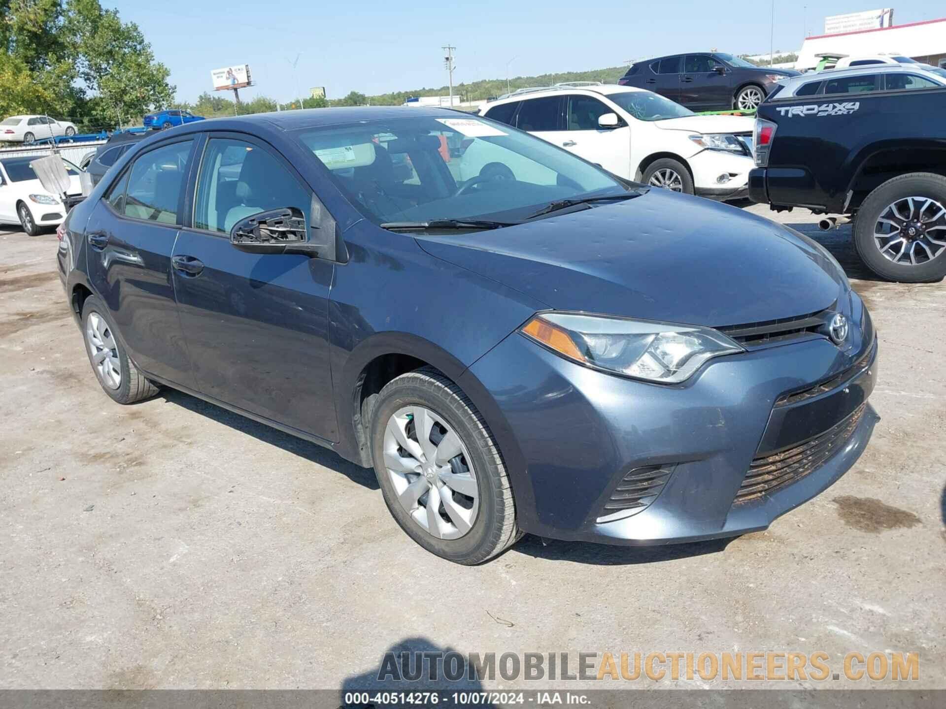 5YFBURHE1GP397302 TOYOTA COROLLA 2016