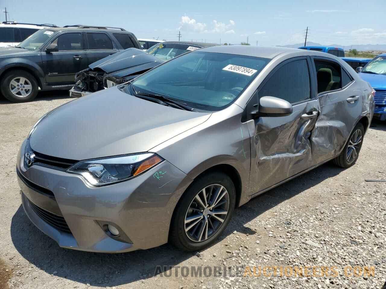 5YFBURHE1GP399597 TOYOTA COROLLA 2016