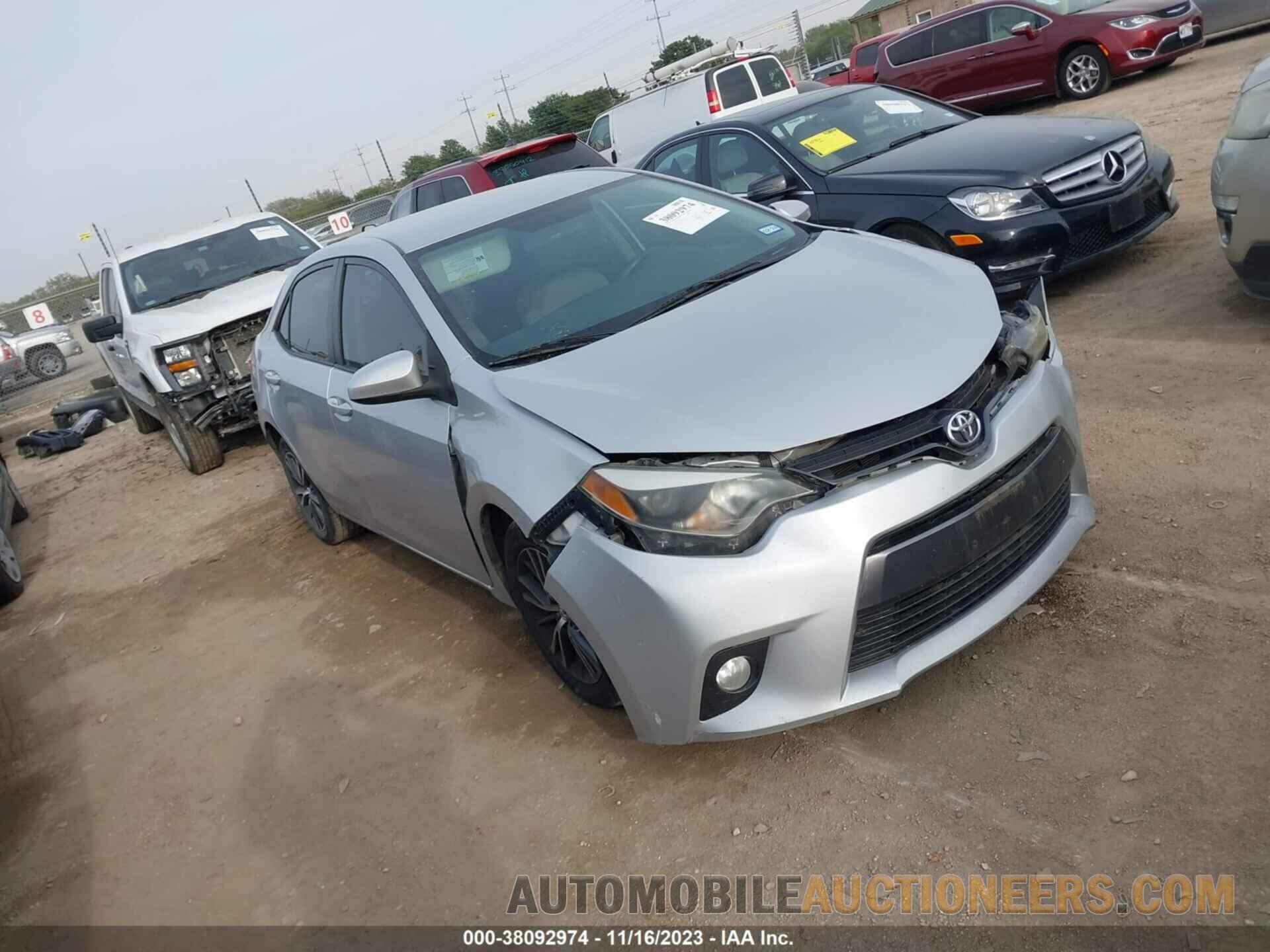 5YFBURHE1GP401865 TOYOTA COROLLA 2016