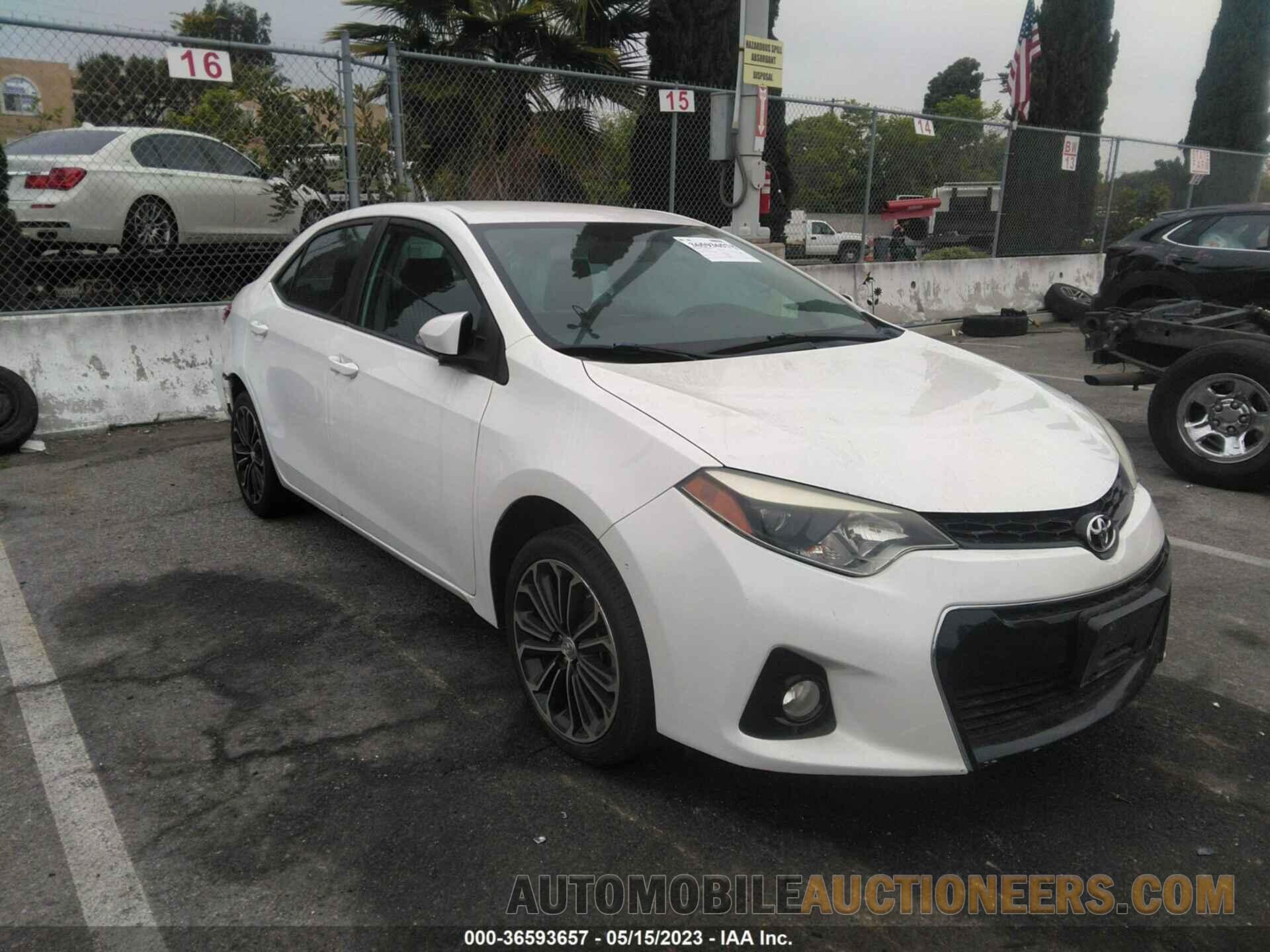 5YFBURHE1GP402658 TOYOTA COROLLA 2016