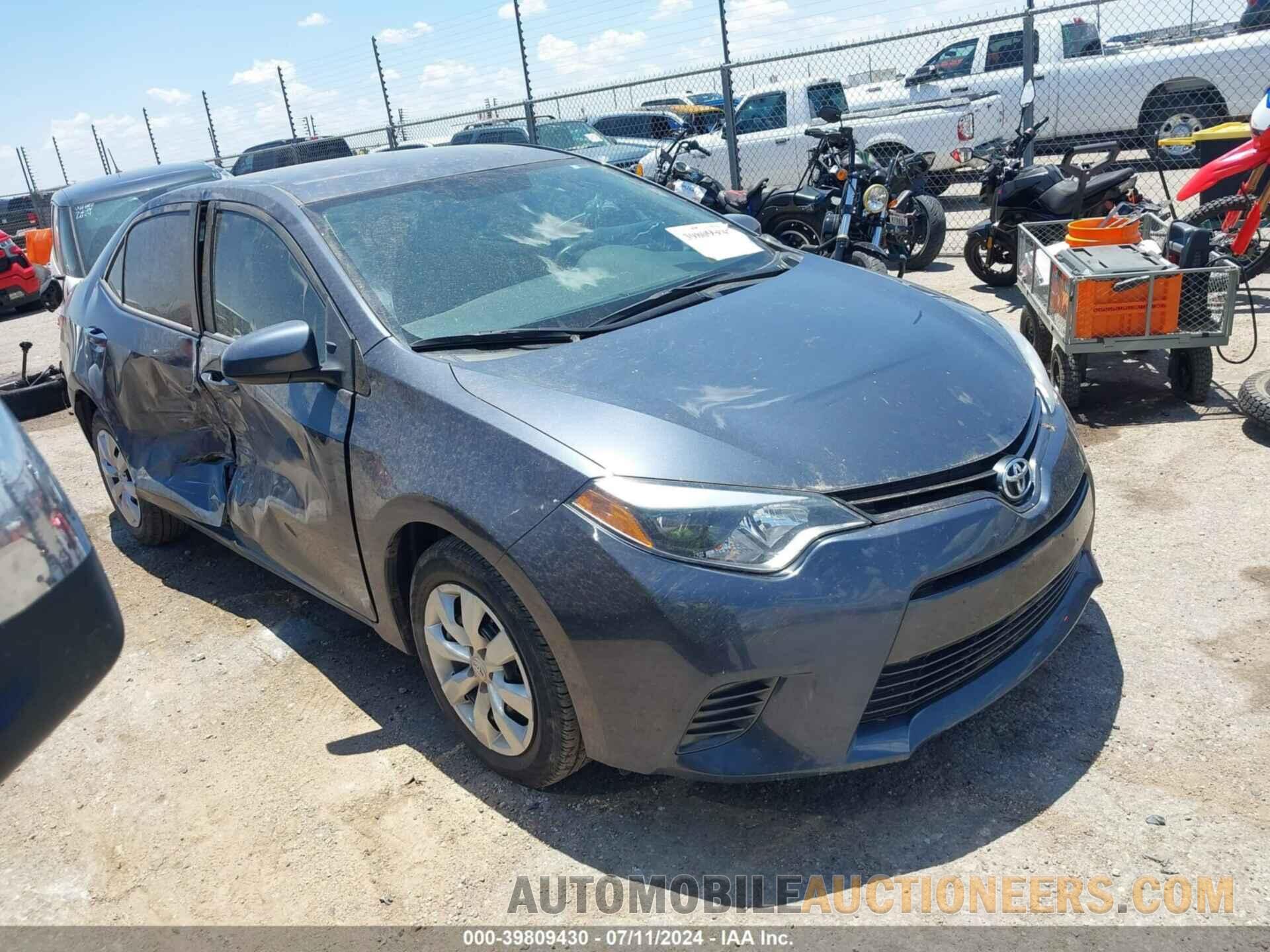 5YFBURHE1GP408783 TOYOTA COROLLA 2016